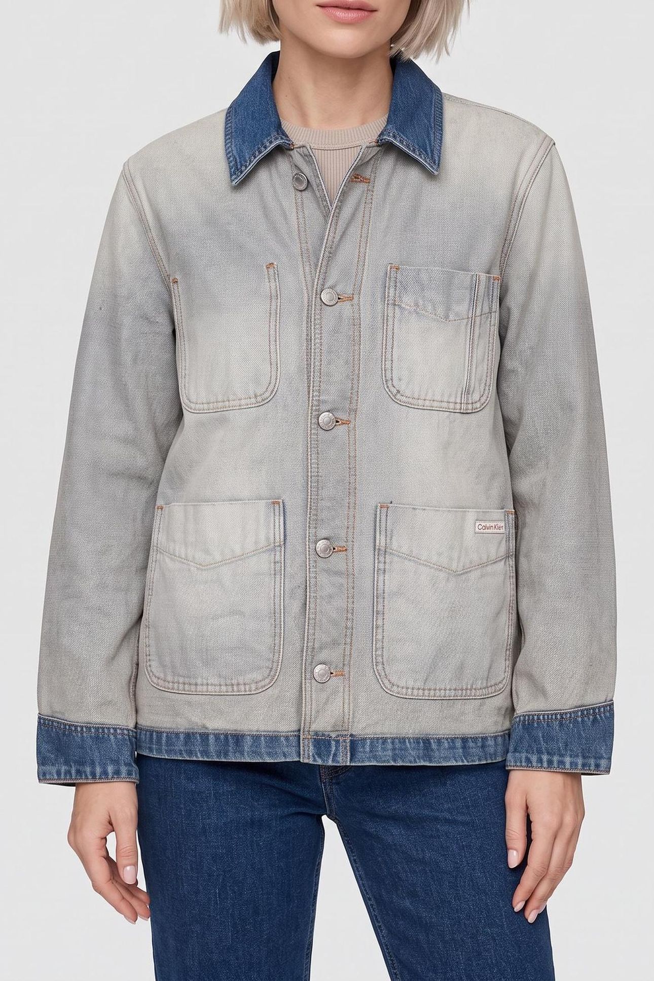 CHORE JACKET INSIDE INDIGO INSIDE OUT 1