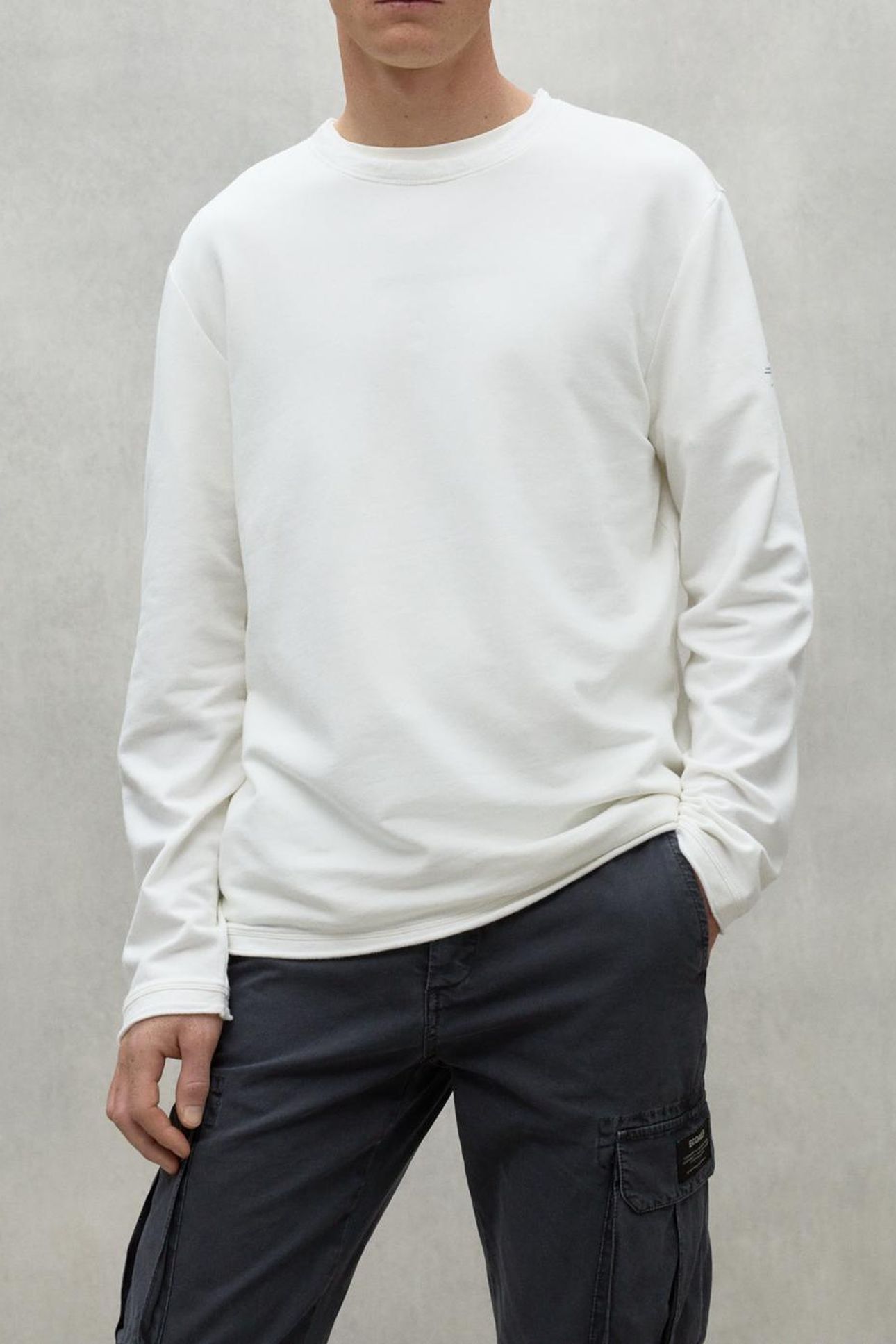 HOPEALF LONG SLEEVE T-SHIRT OFF WHITE 1