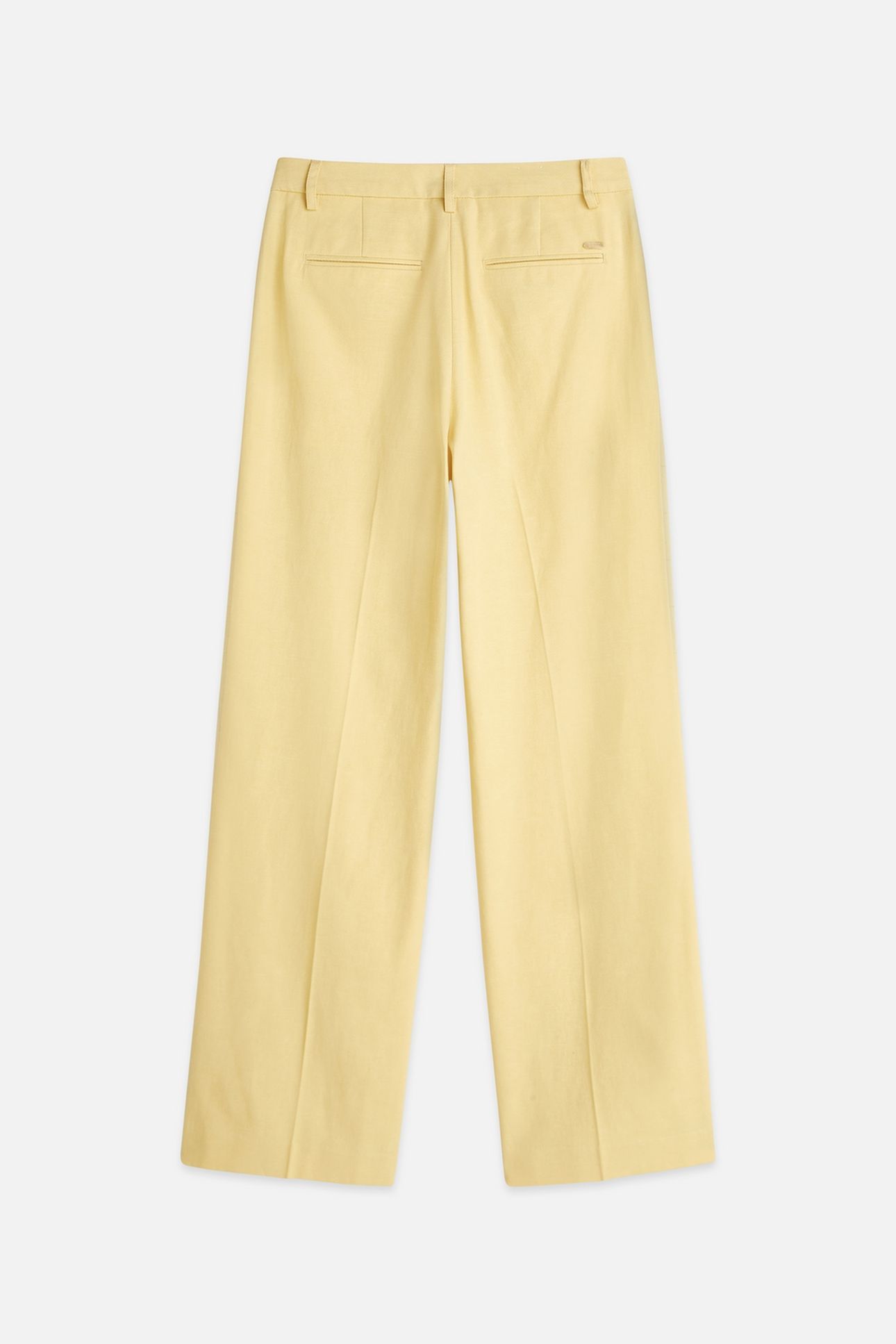 EDIE - HIGH RISE WIDE LEG PANTS PARSNIP 5