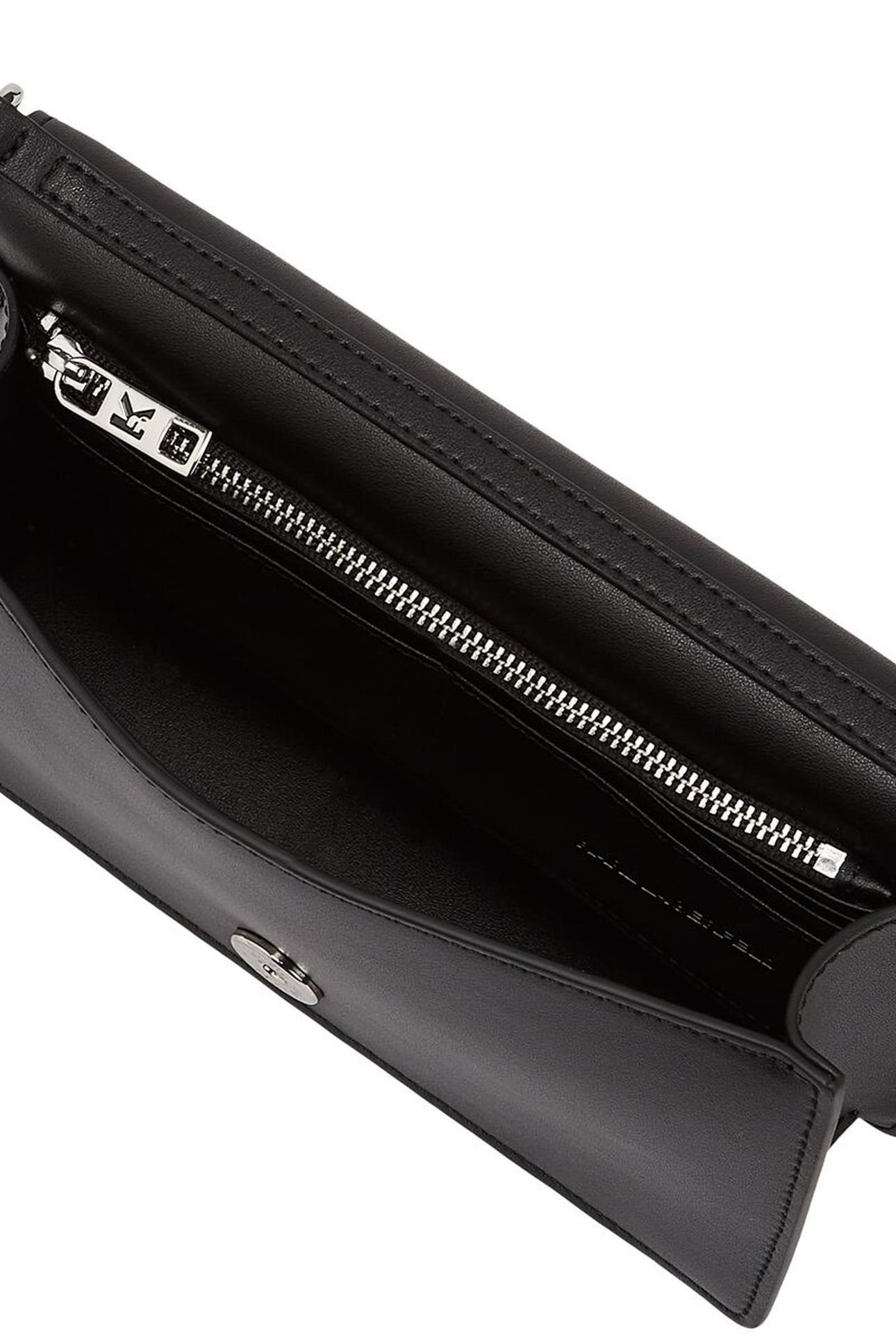 CIRCLE MINI FLAP BAG BLACK-NICKEL 6