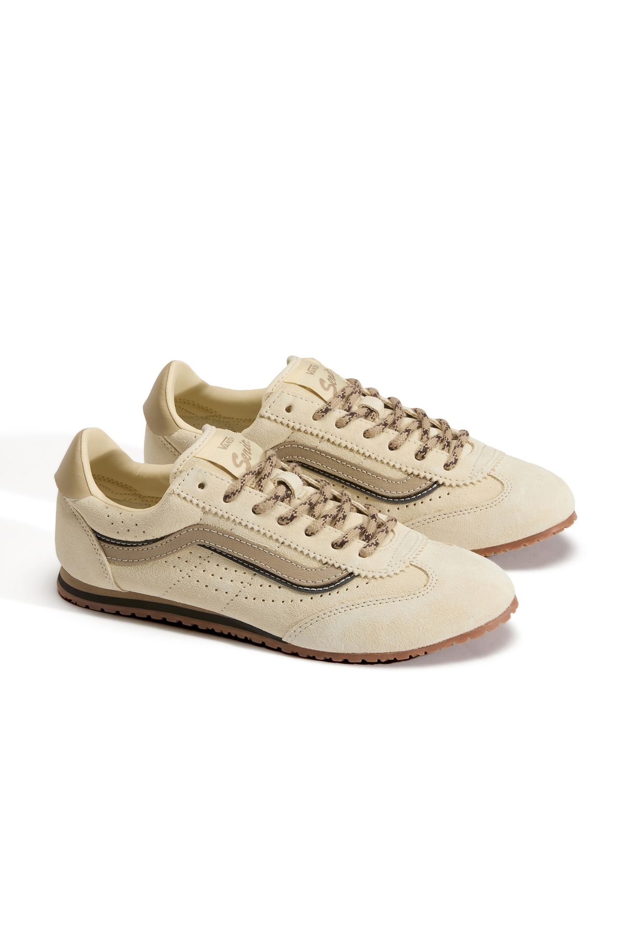 UNISEX SUPER LOWPRO LACES ALMOND CRISP 4