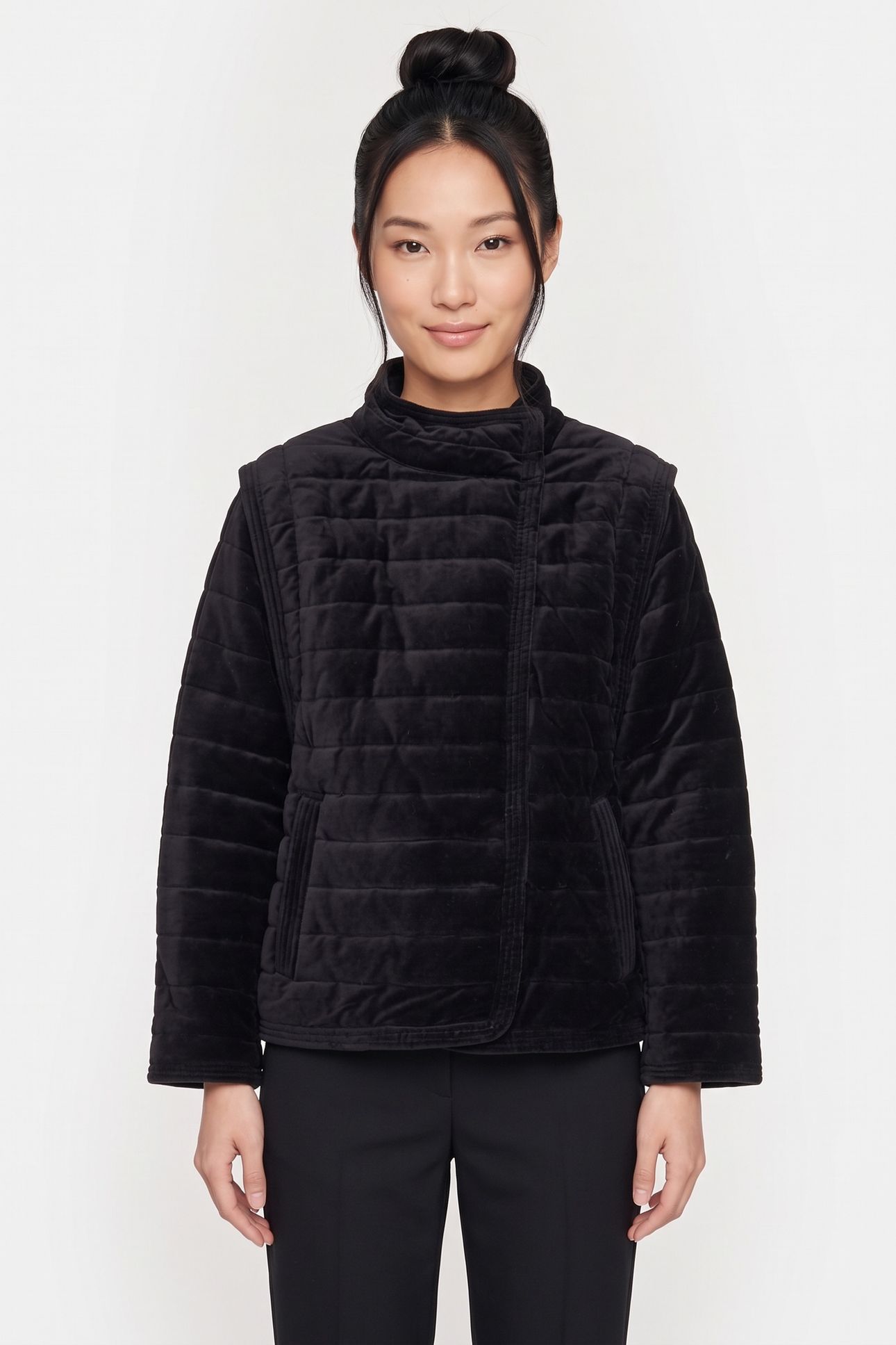 ARETA JACKET FADED BLACK 1