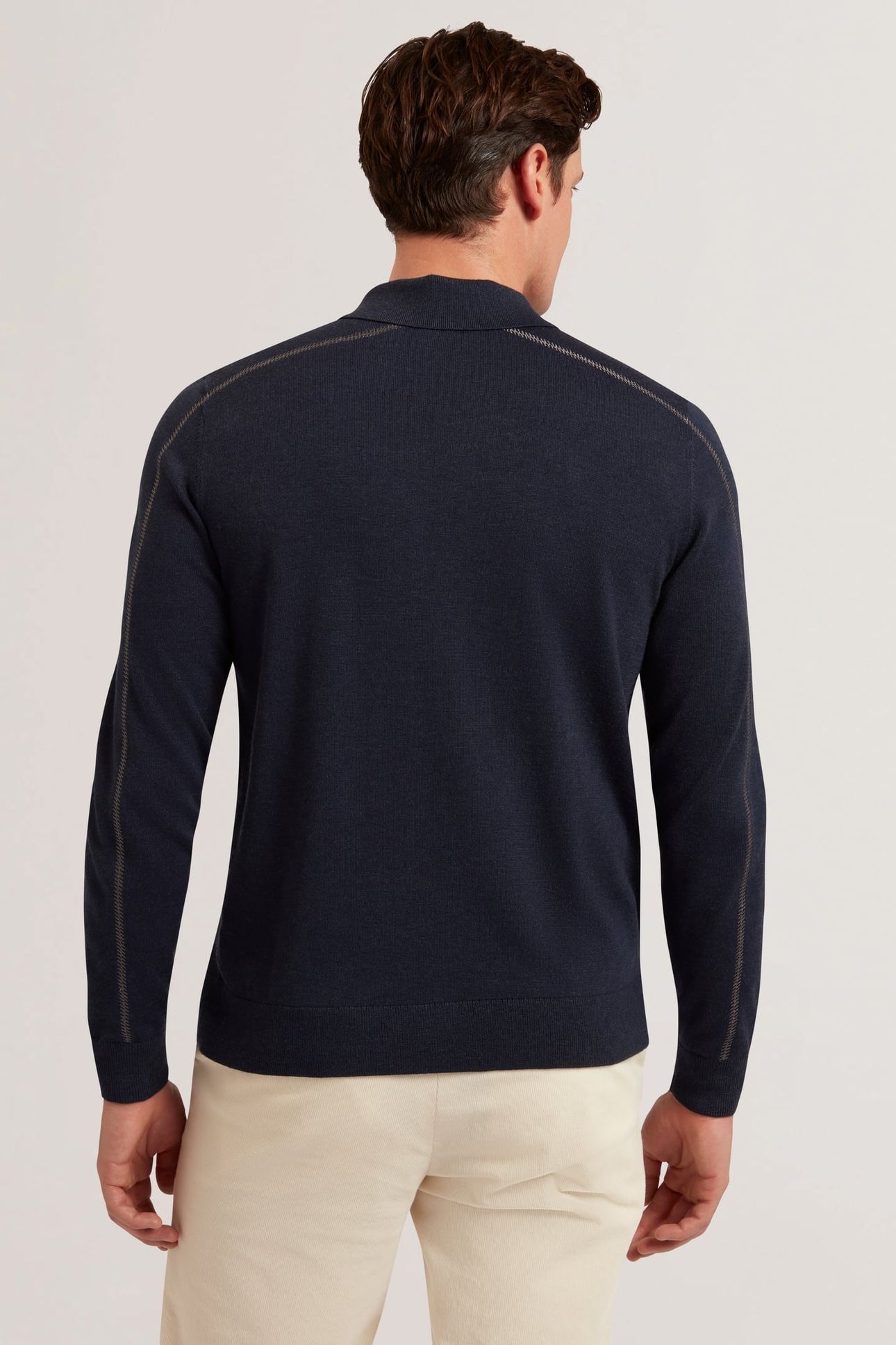 RITAR REGULAR EMBROIDERED SHIRT NAVY 2