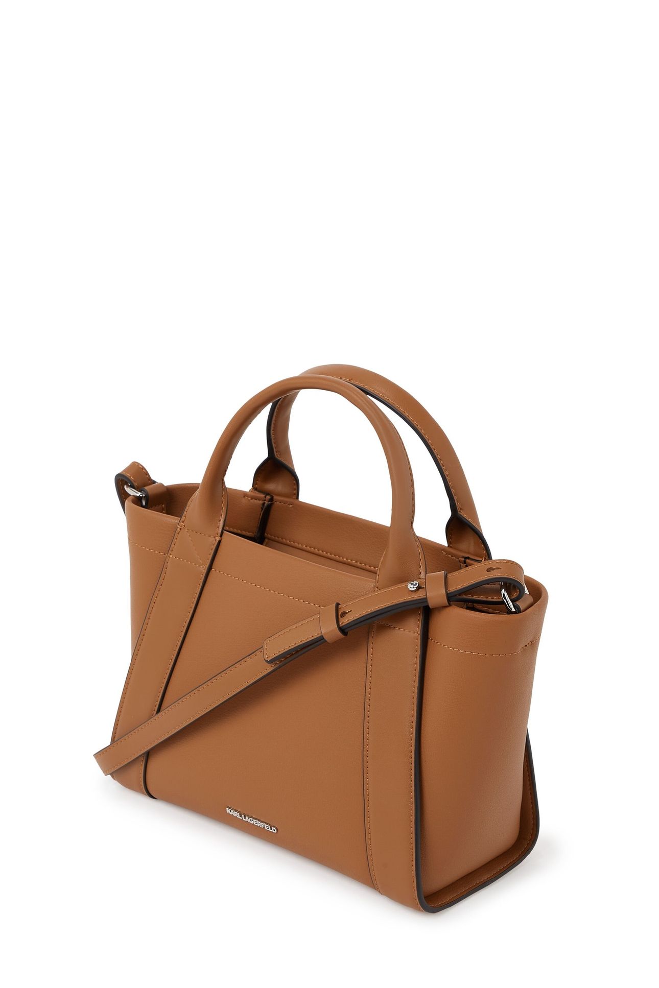 K/VILLE SM TOTE DARK TAN 2