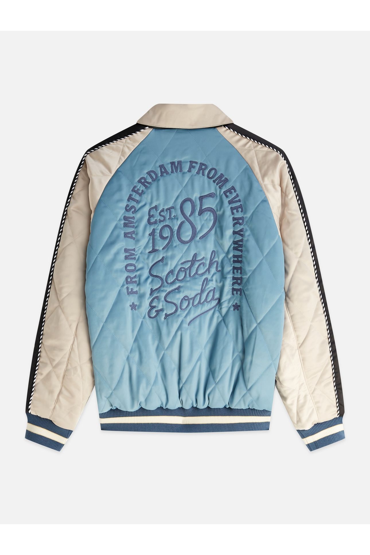THE 40TH ANNIVERSARY SOUVENIR BOMBER JACKET DARK GREEN 3