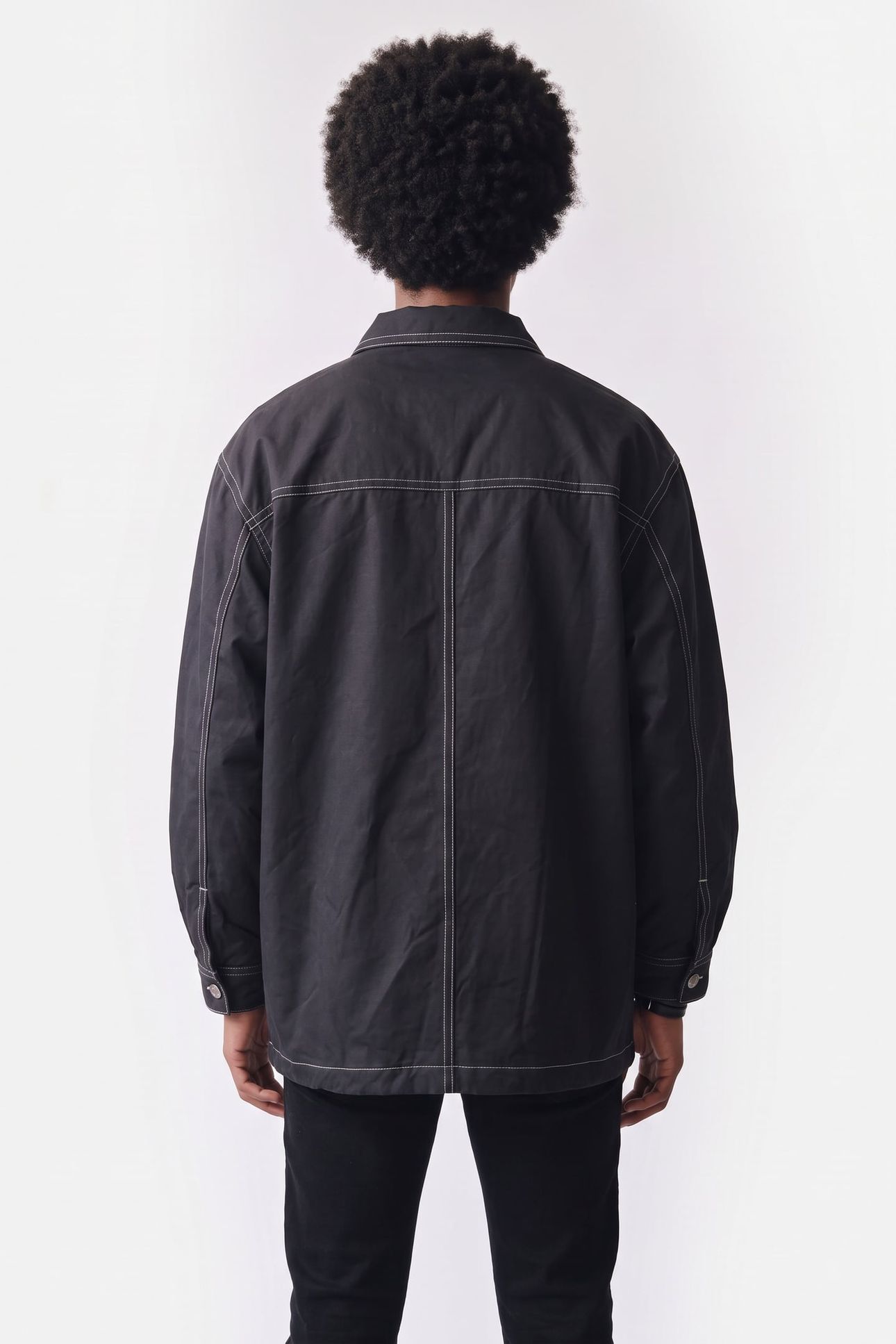LAWRENCE-GA JACKET FADED BLACK 2
