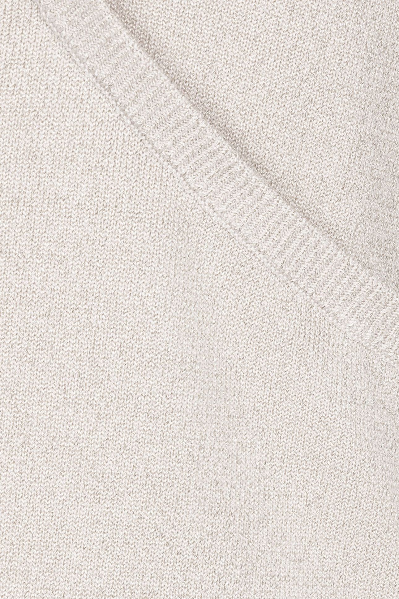SWEATER L/SLVE WRAPOVER LUREX LIGHT GREY 3