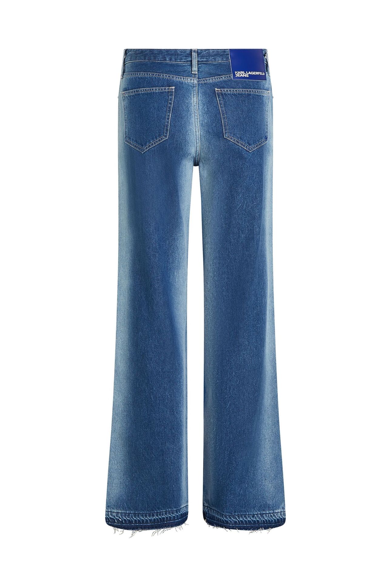 KLJ MR RELAXED DENIM MID BLUE OMBRE 5