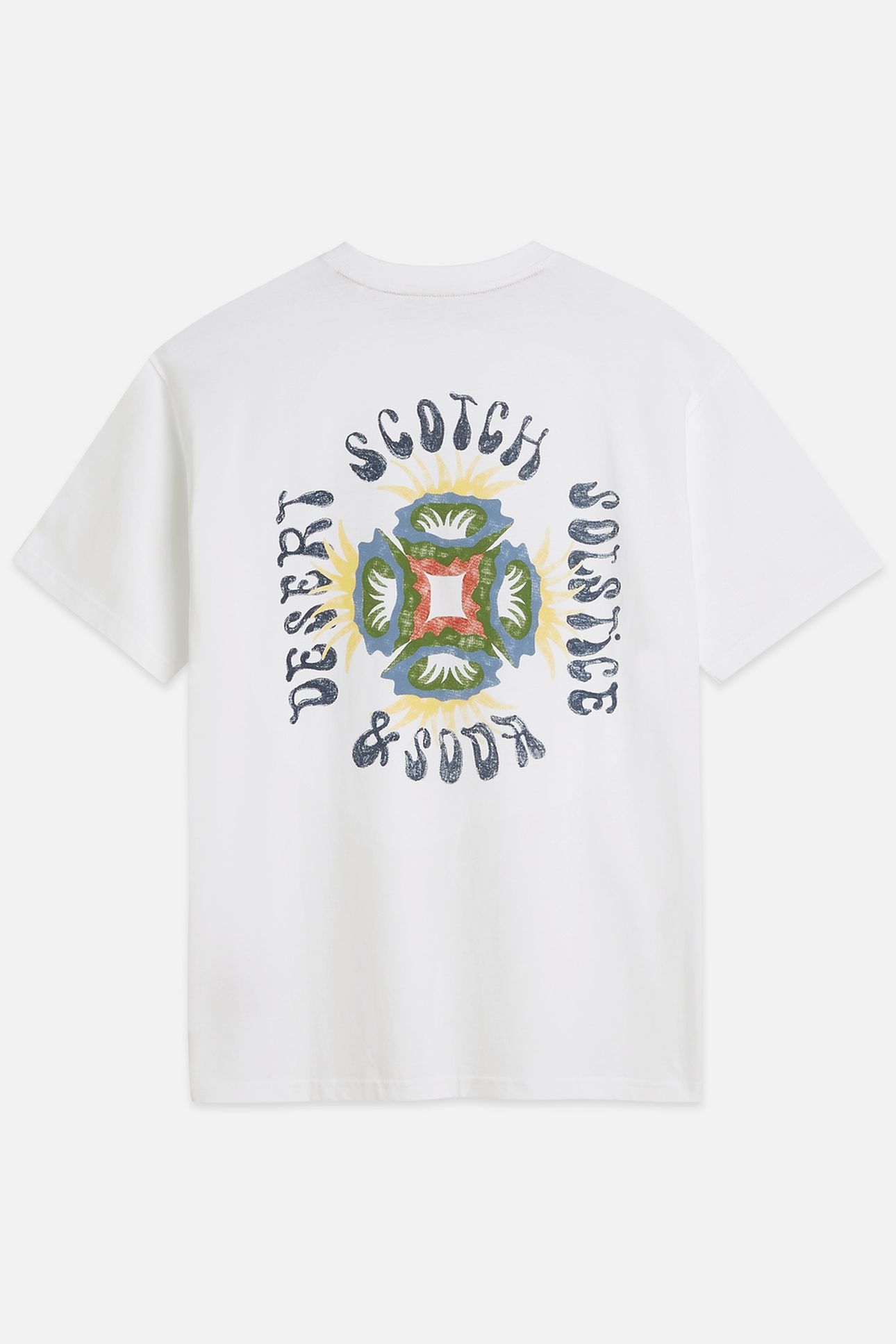 FRONT AND BACK ARTWORK RELAXEDFIT TSHIRT WHITE/PASTEL 5