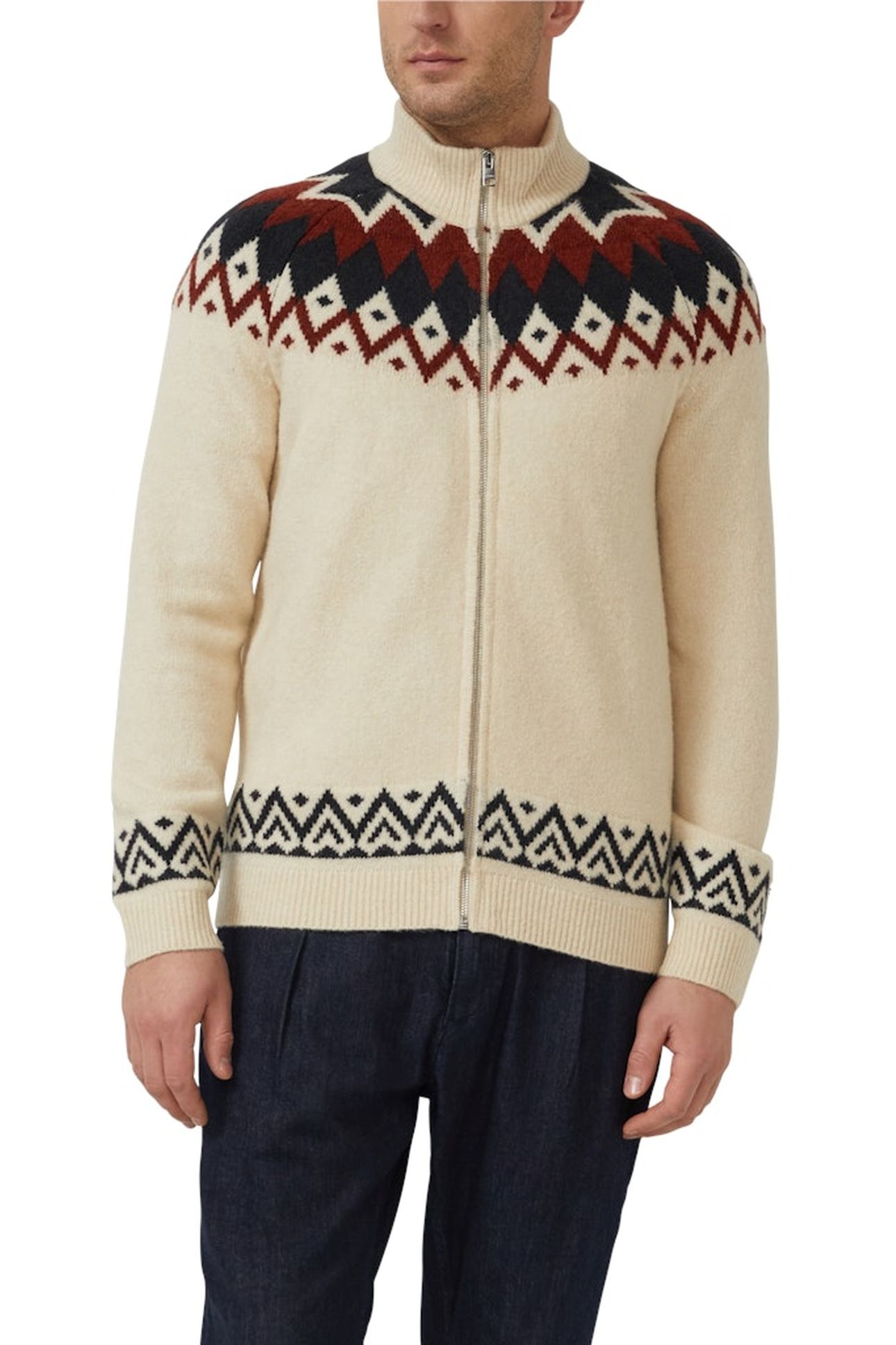 S.OLIVER CARDIGAN BEIGE 1