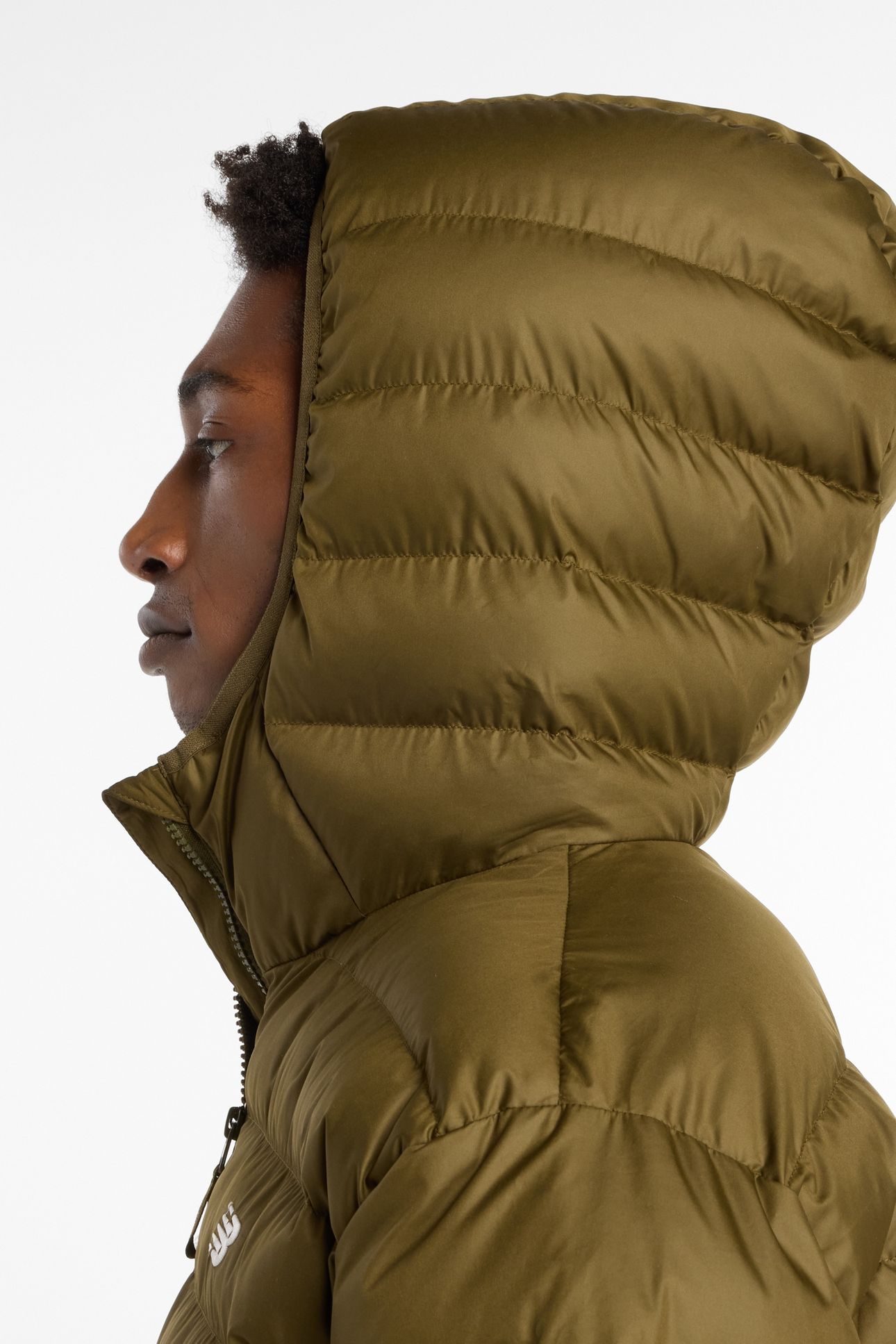 SPORT ESSENTIALS HOODED PUFFER WOODLAND 7