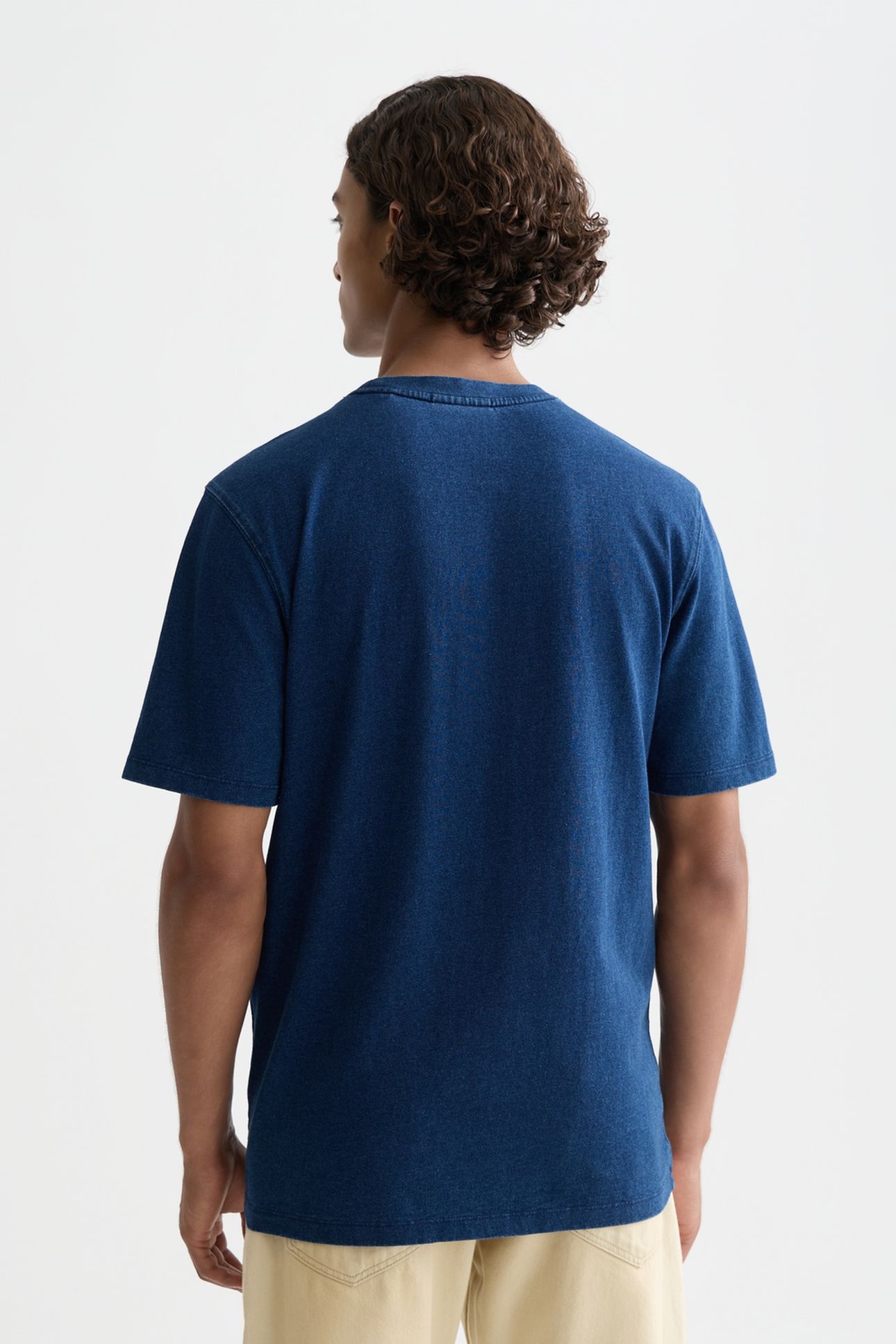 THE 40TH ANNIVERSARY HEROES RELAXED-FIT INDIGO T-SHIRT NAVY 2