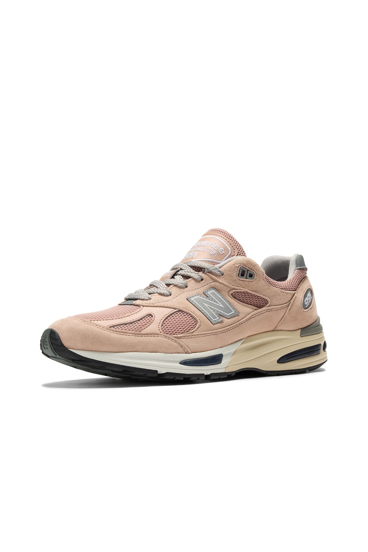 UNISEX MADE IN UK 991V2 MAHOGANY ROSE 4