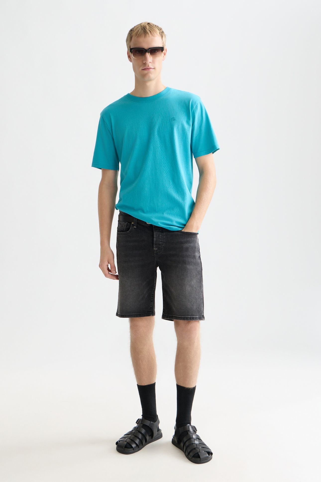 SEASONAL CORE CHEST LOGO REGULARFIT TSHIRT NAVY 3