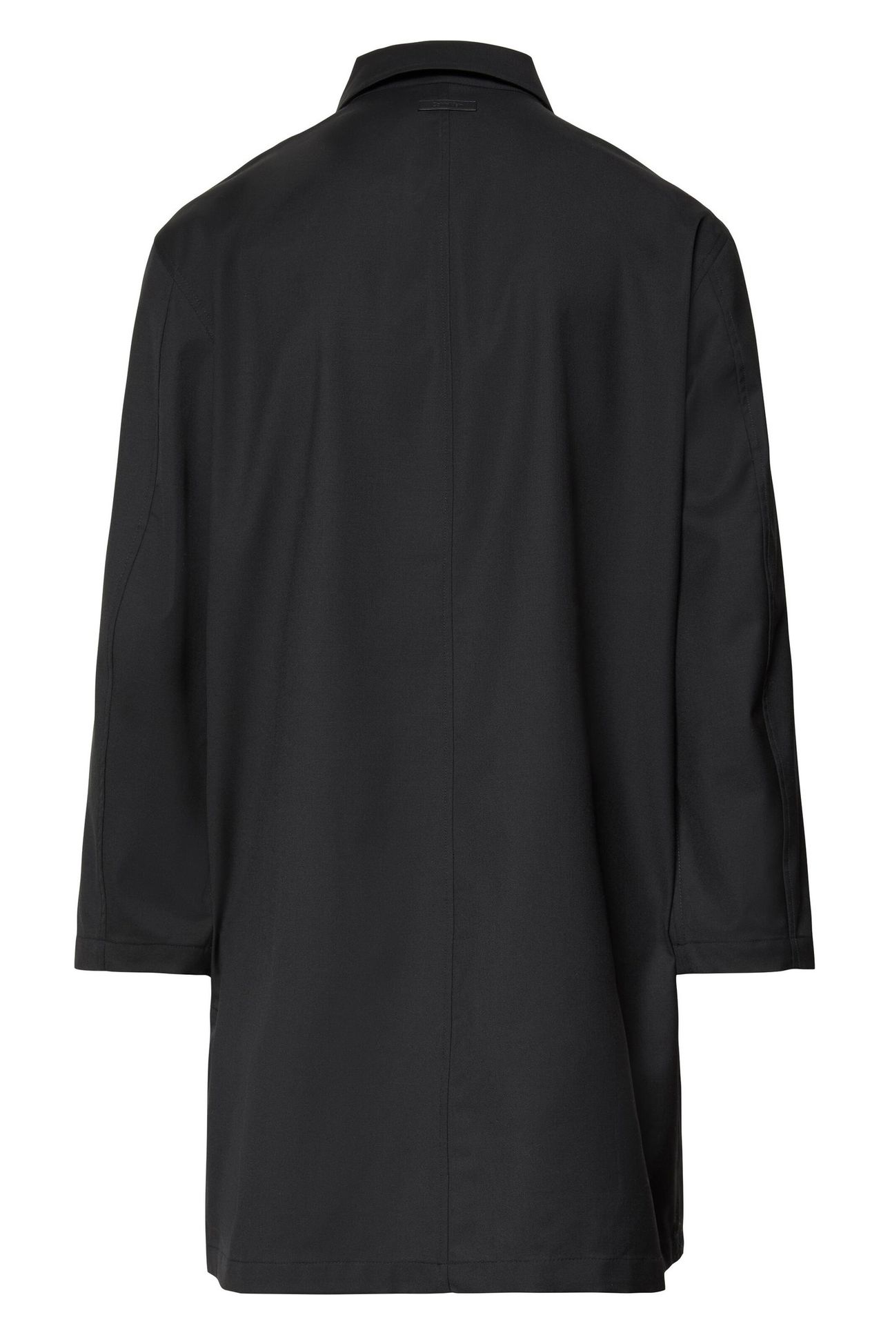 LS TECH WOOL BLEND COAT BLACK 2