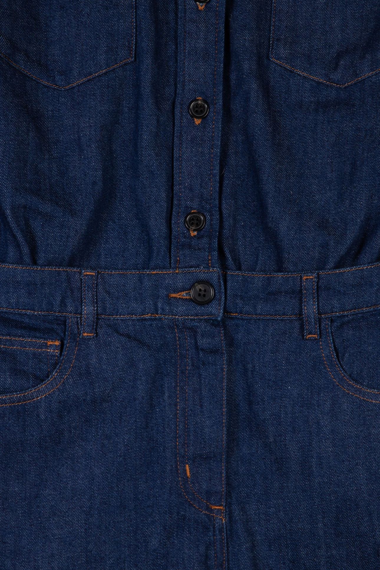 DRESS SHIRT WESTERN INDIGO 4