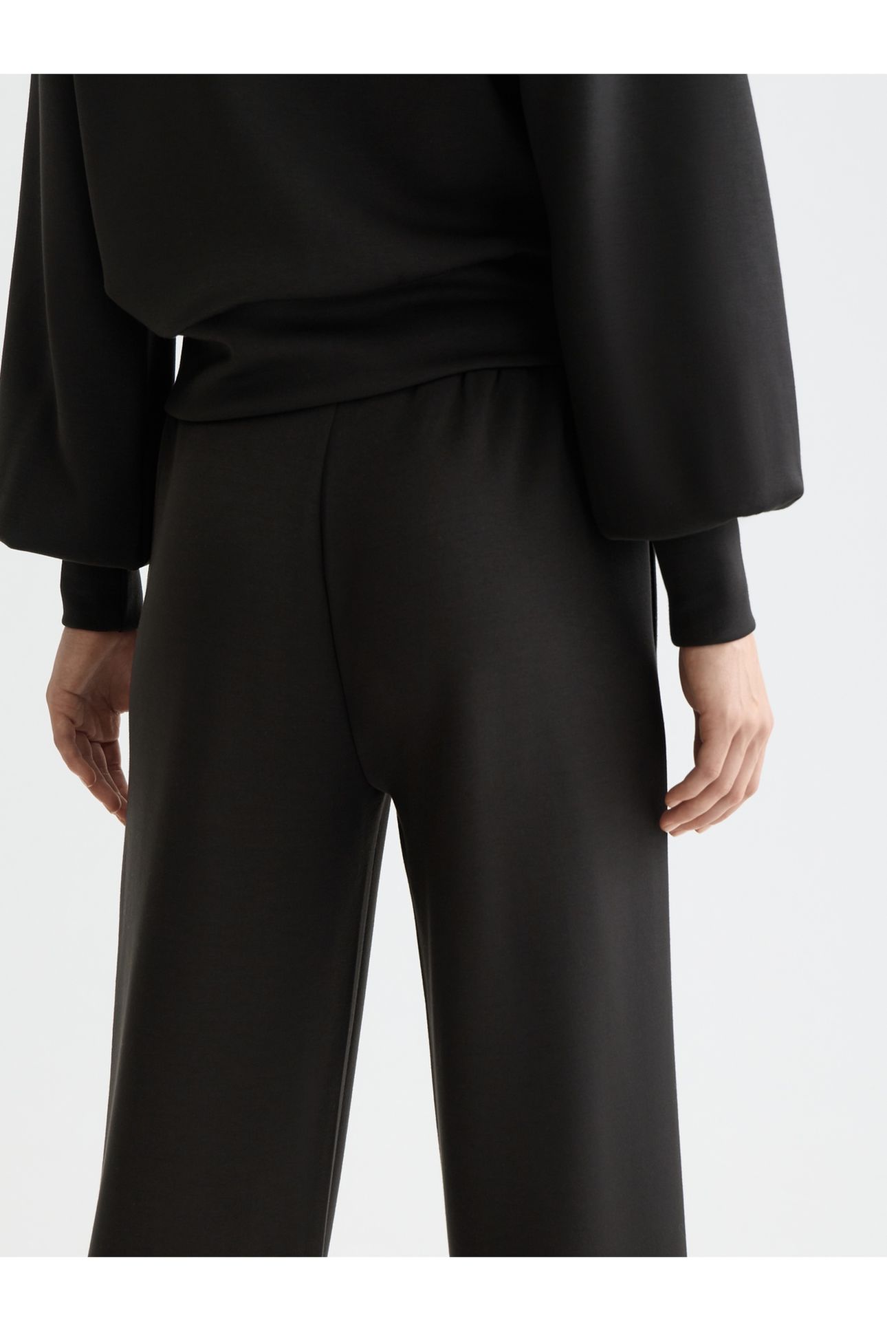 CORE MODAL STRAIGHT LEG SWEAT PANT BLACK 6