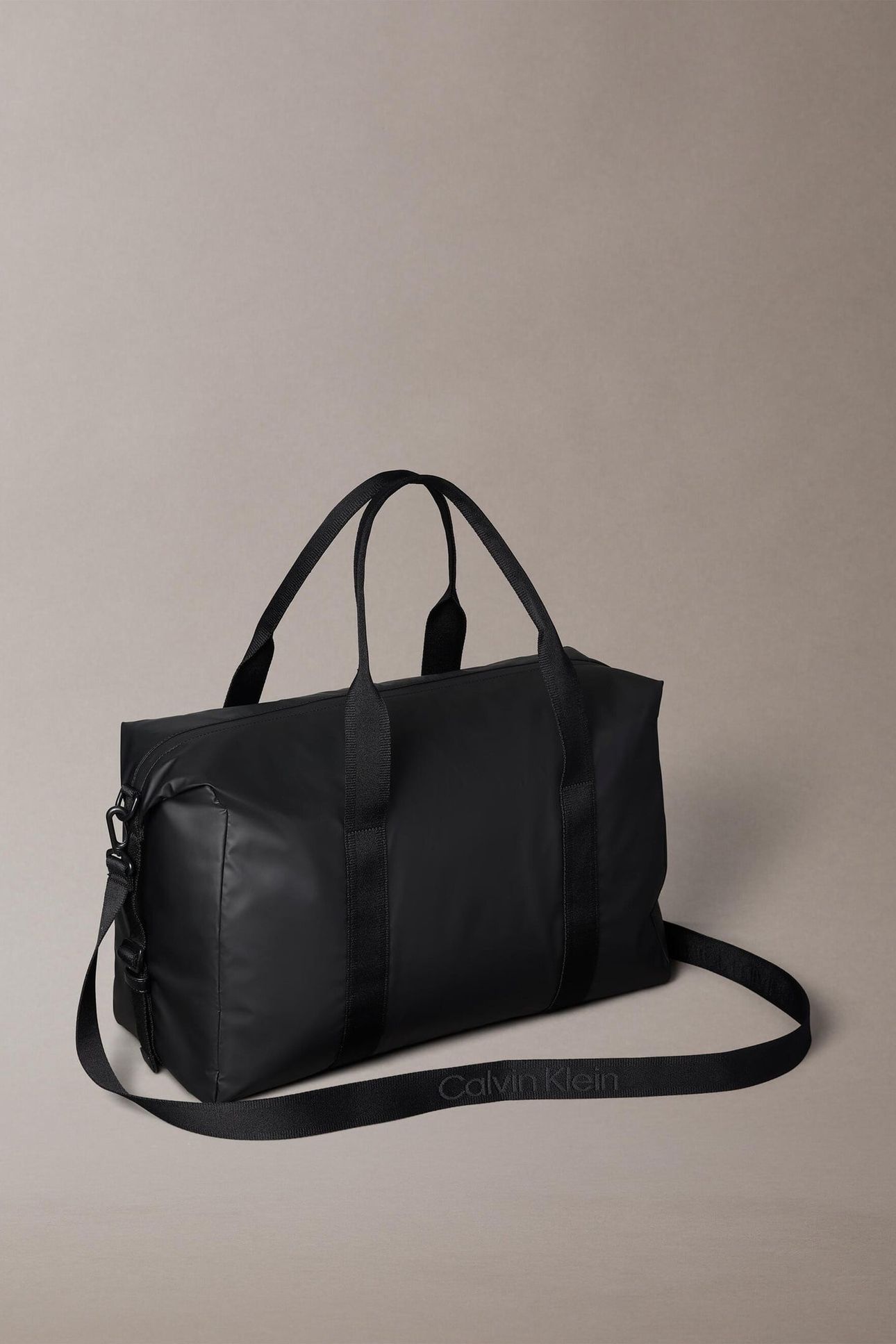 PUFFER UTILITY DUFFLE BAG BLACK 2