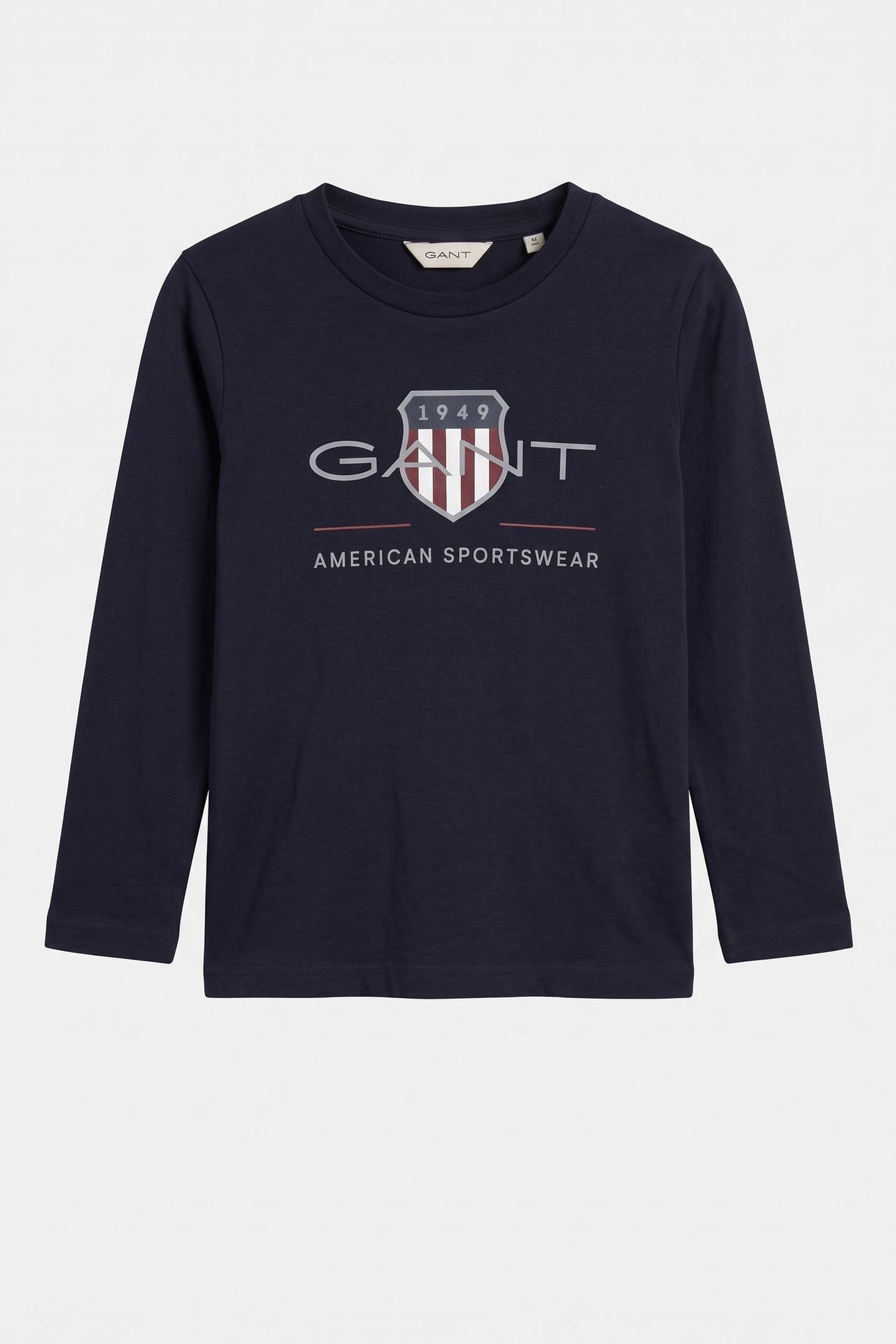 KIDS UNISEX ARCHIVE SHIELD LS T-SHIRT EVENING BLUE 2
