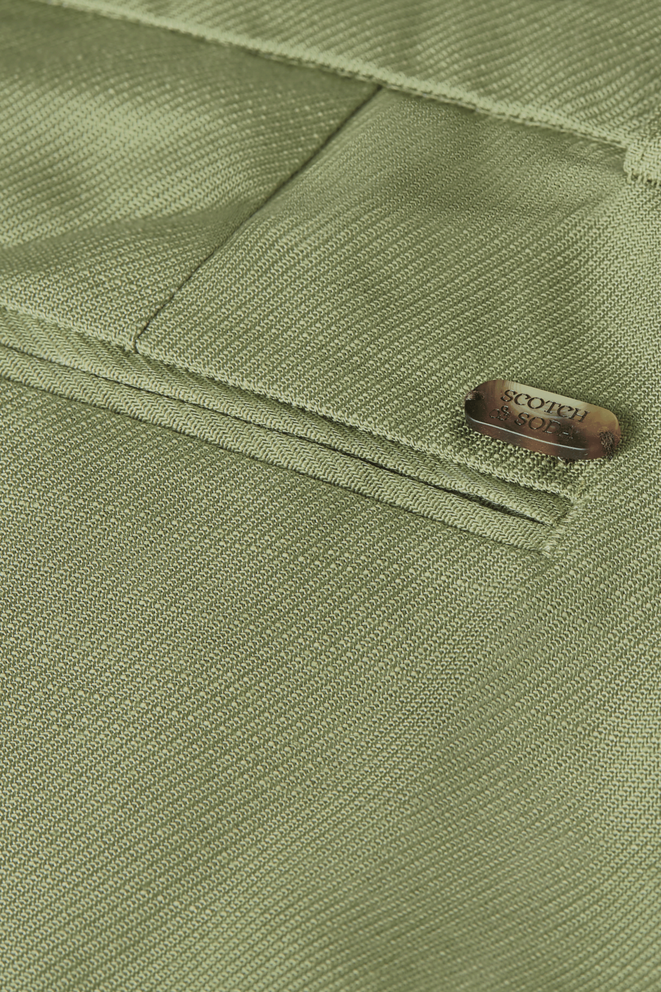EDIE - HIGH RISE WIDE LEG PANTS OIL GREEN 7