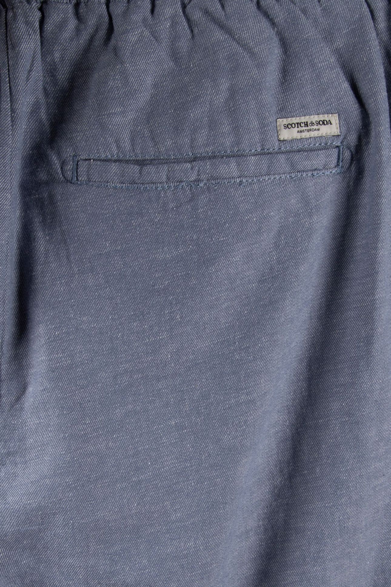SEASONAL CORE WARREN COTTONLINEN TWILL JOGGER NAVY 5