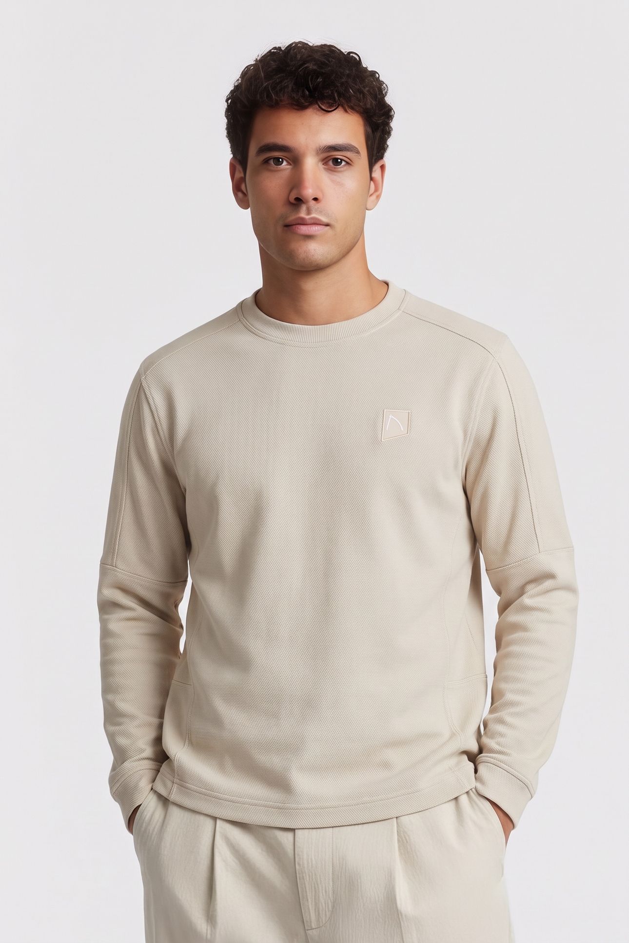 SWEATER DAX SILVER BIRCH 1