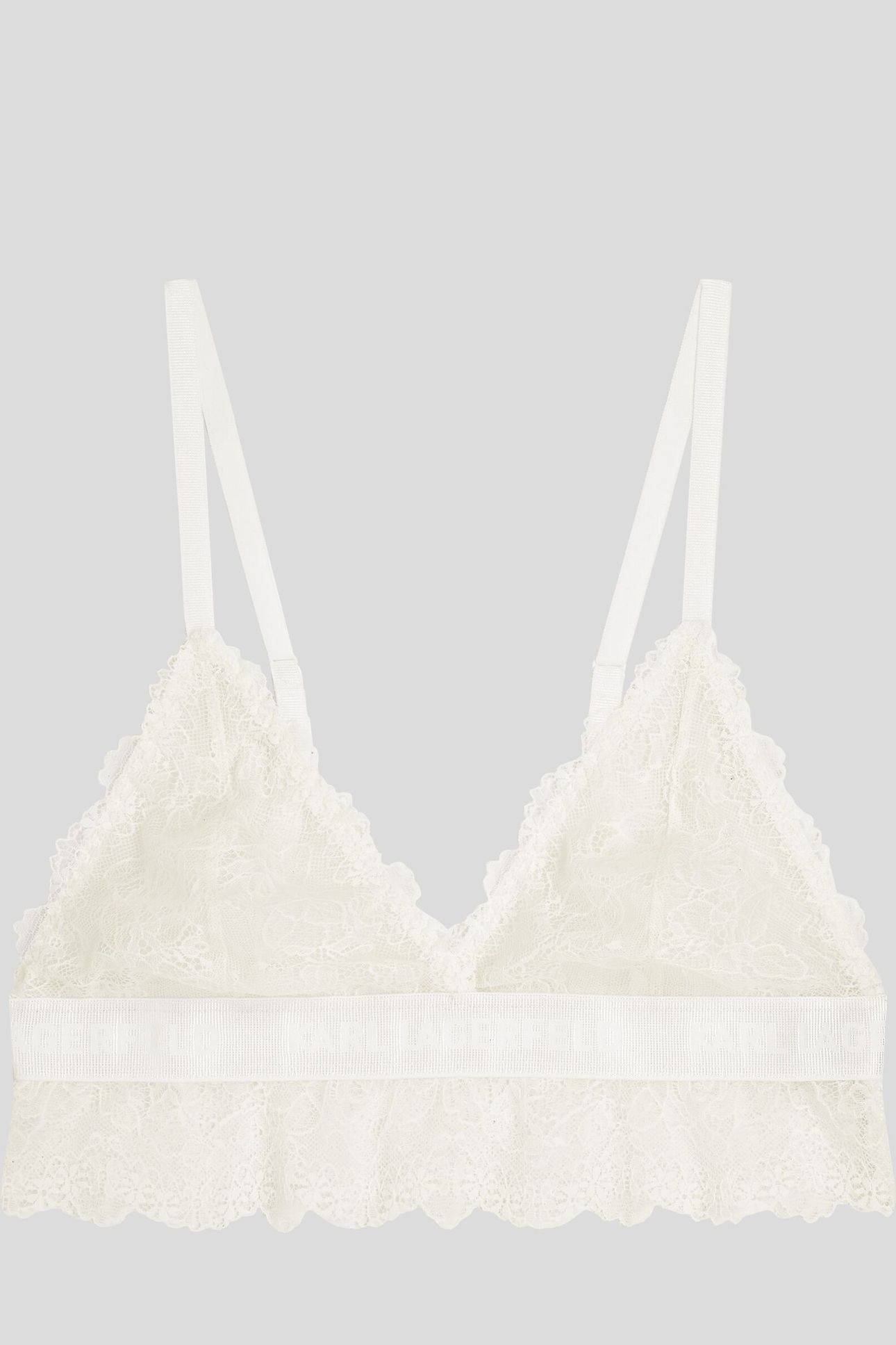 TAILORED LACE BRA IVORY 3