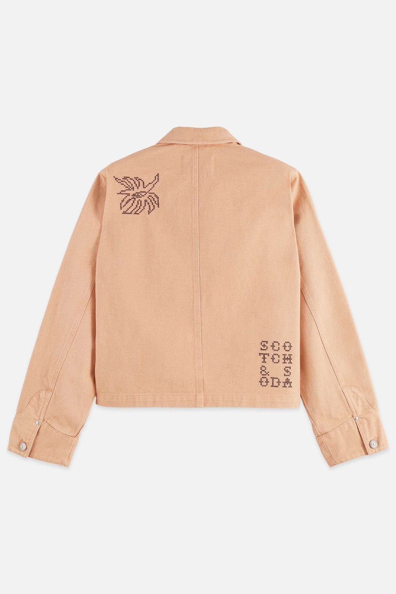 EMBROIDERED JACKET ROSE DUST 5