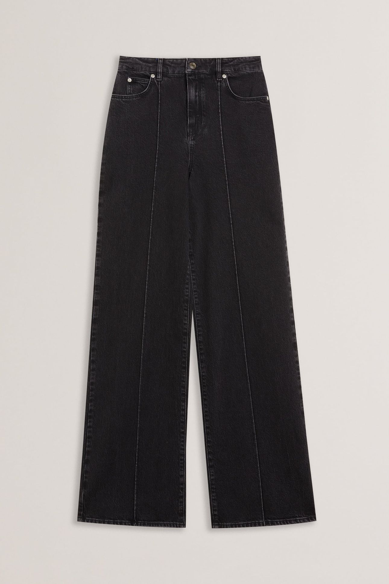 SUKIKO WIDE LEG JEANS BLACK 4