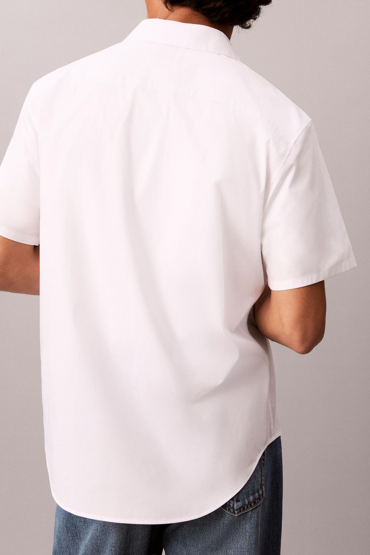 SS SOLID STRETCH SHIRT BRILLIANT WHITE 2