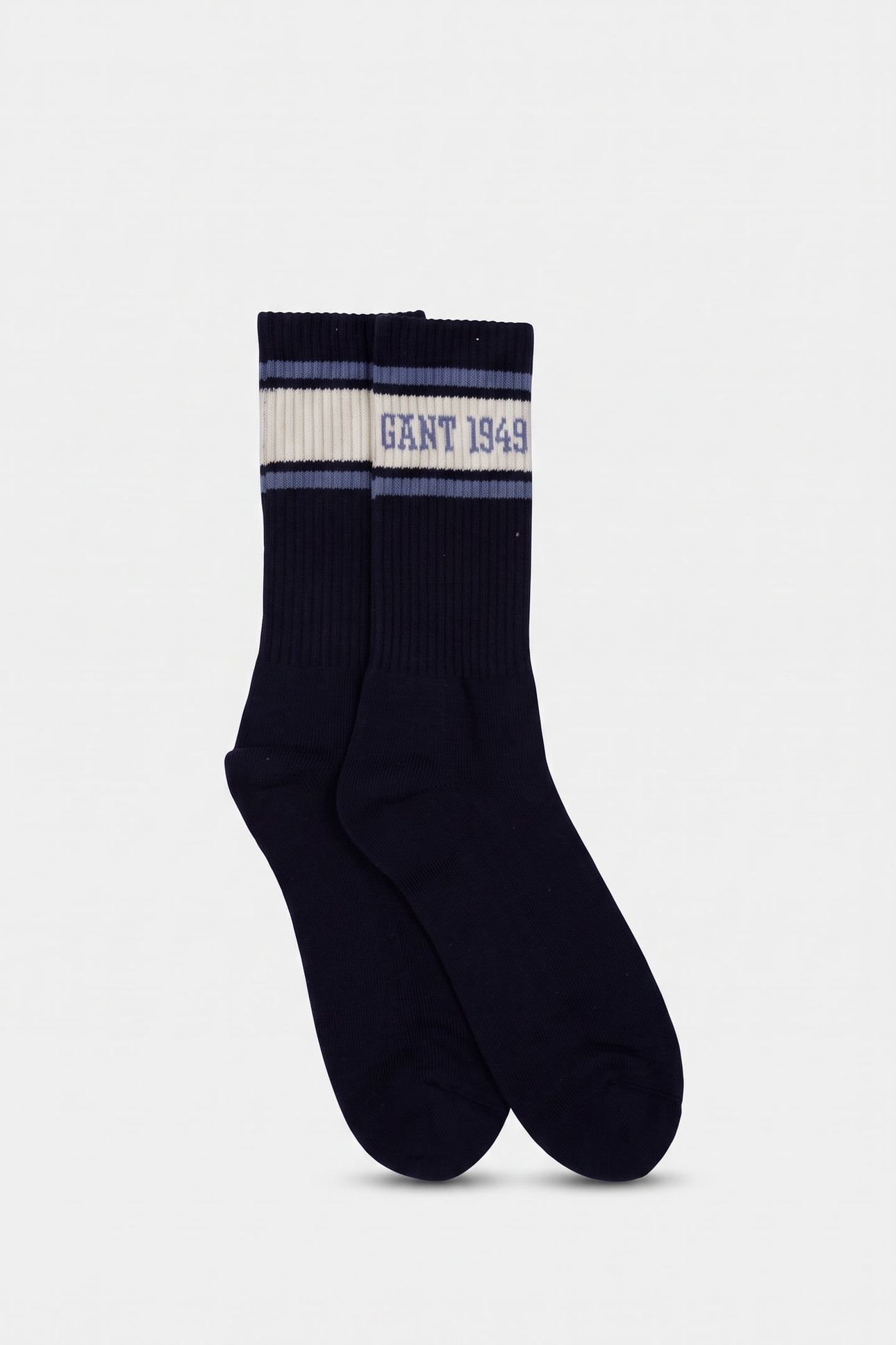 LOGO STRIPE SPORT SOCKS CLASSIC BLUE 2