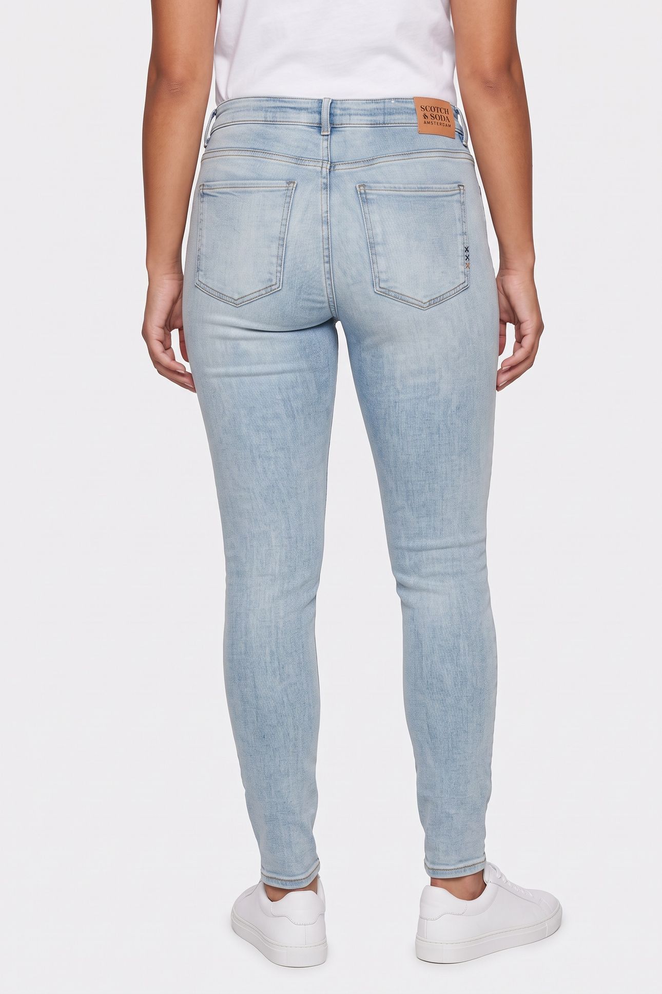 BOHEMIENNE MID RISE SKINNY JEANS BLUE MIND 2
