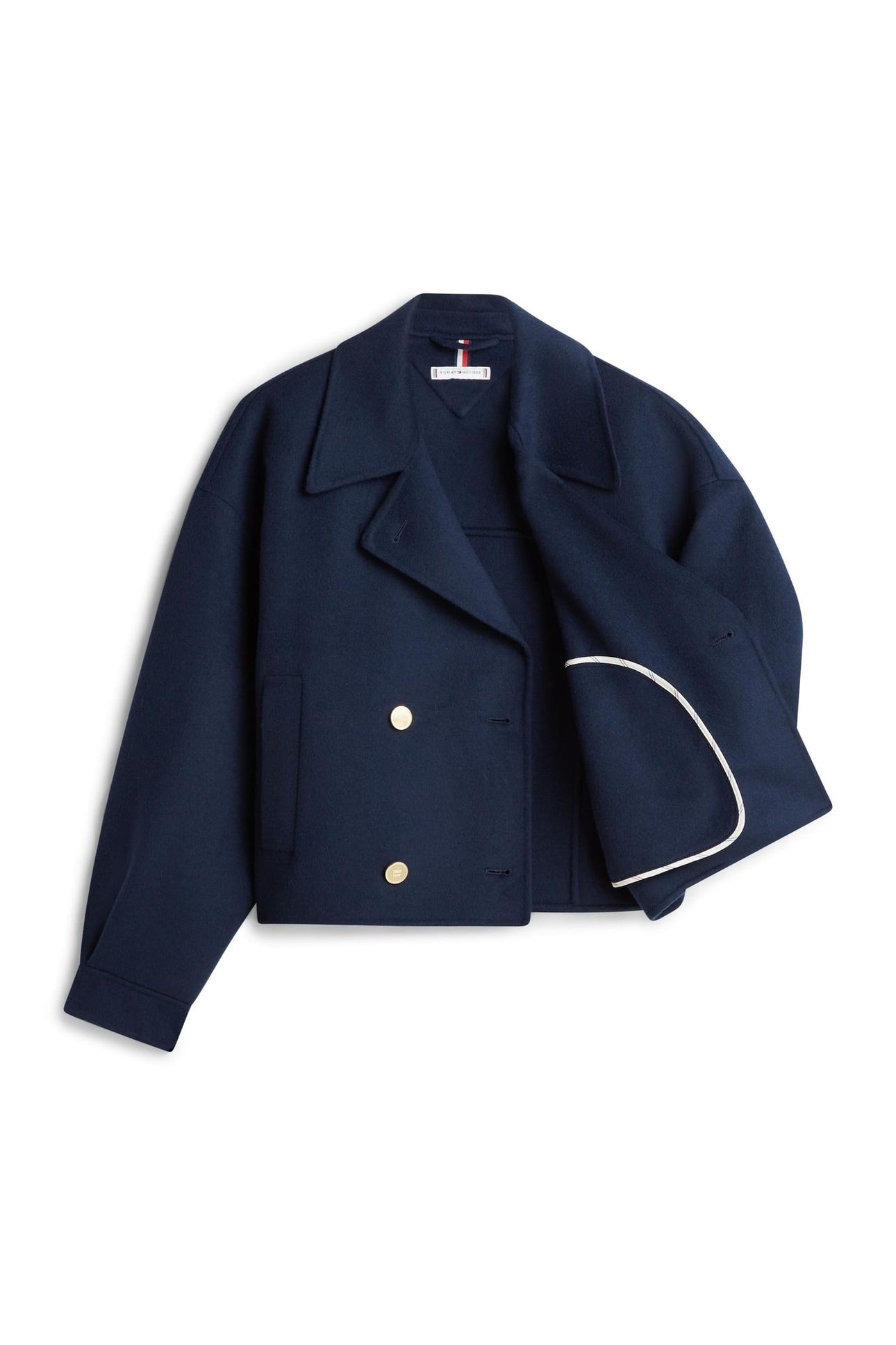 DF WOOL GOLD BUTTON DARK NIGHT NAVY 2