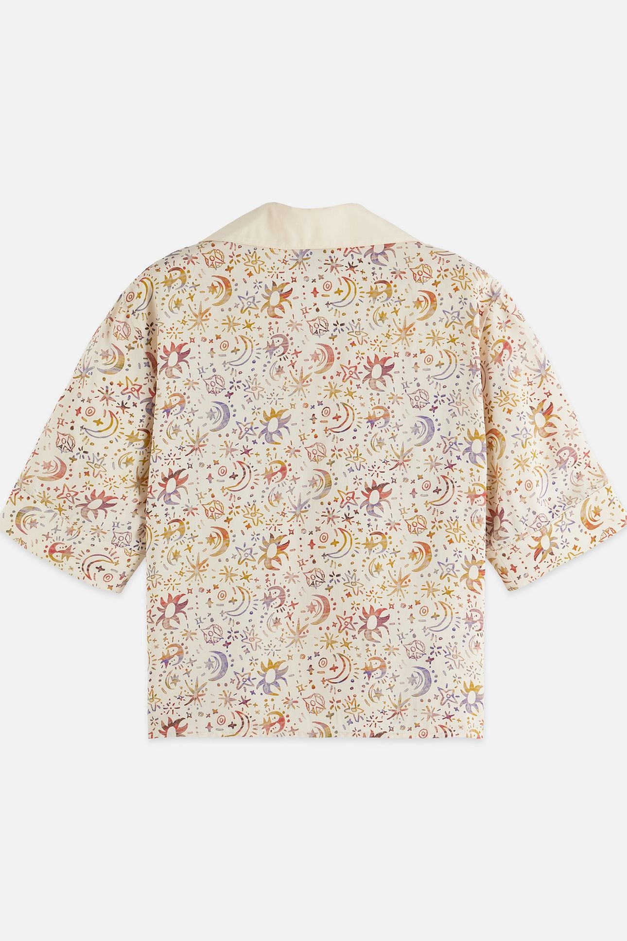 PRINTED SHORT SLEEVED SHIRT COSMIC SKY EGGNOG 5
