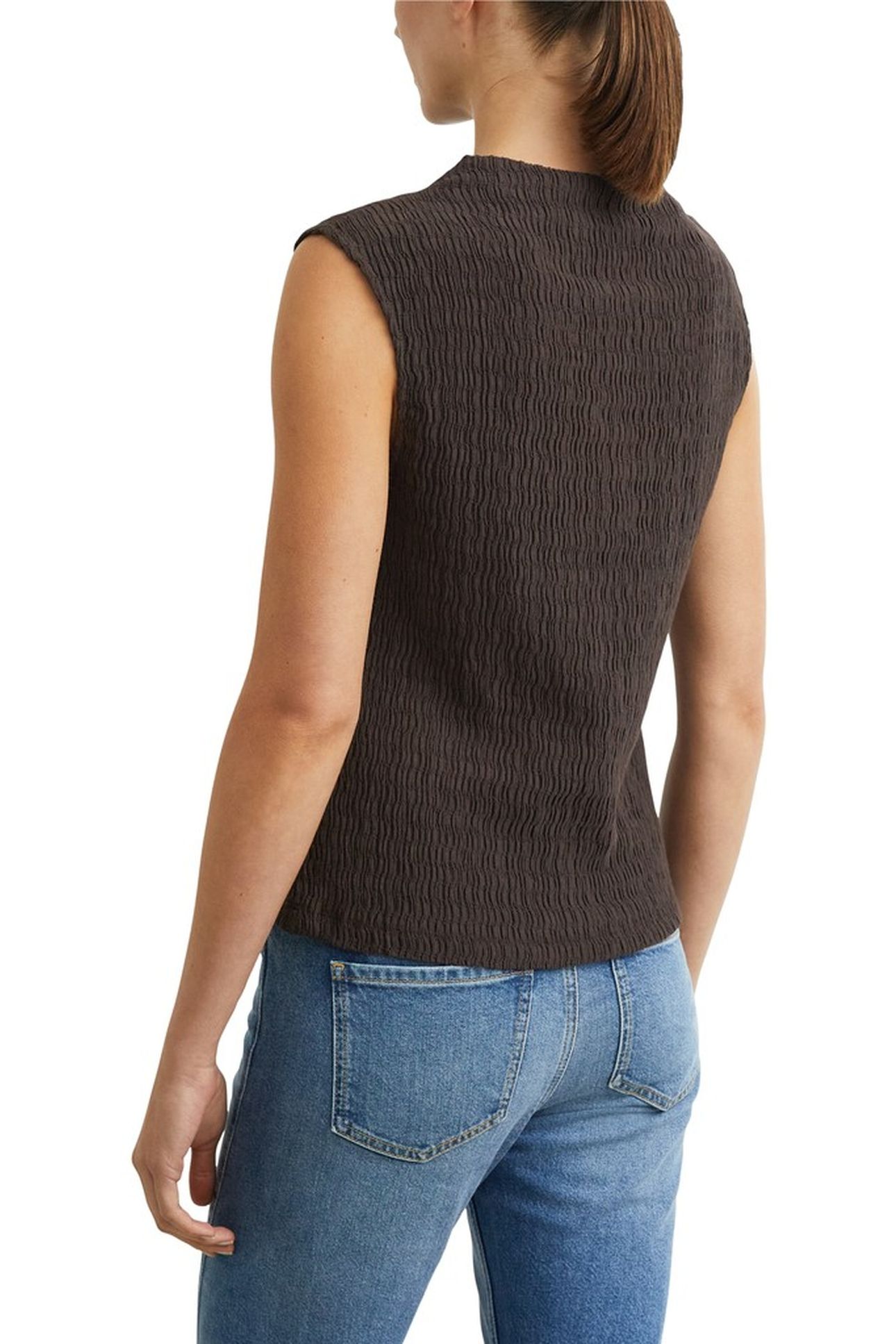 COMMA T-SHIRTS BROWN 2