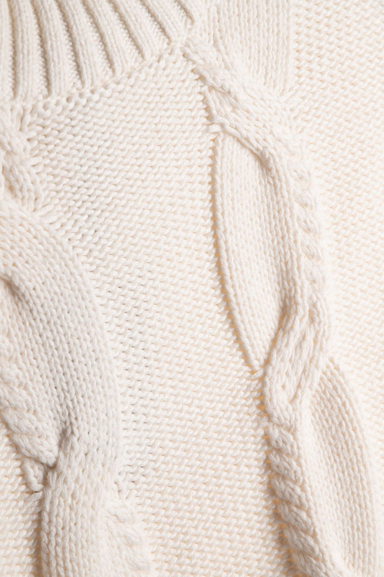 BOYS CHUNKY CABLE COTTON IVORY SILK 3