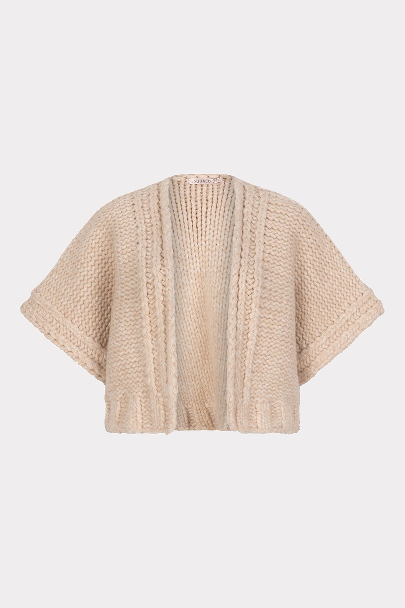 CARDIGAN GILET SAND MELANGE 4