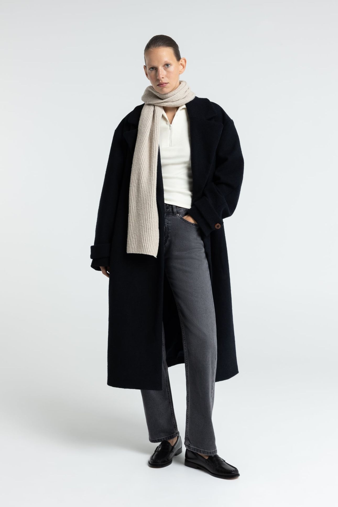INOE JEANS COTTON FLEX GREY 1