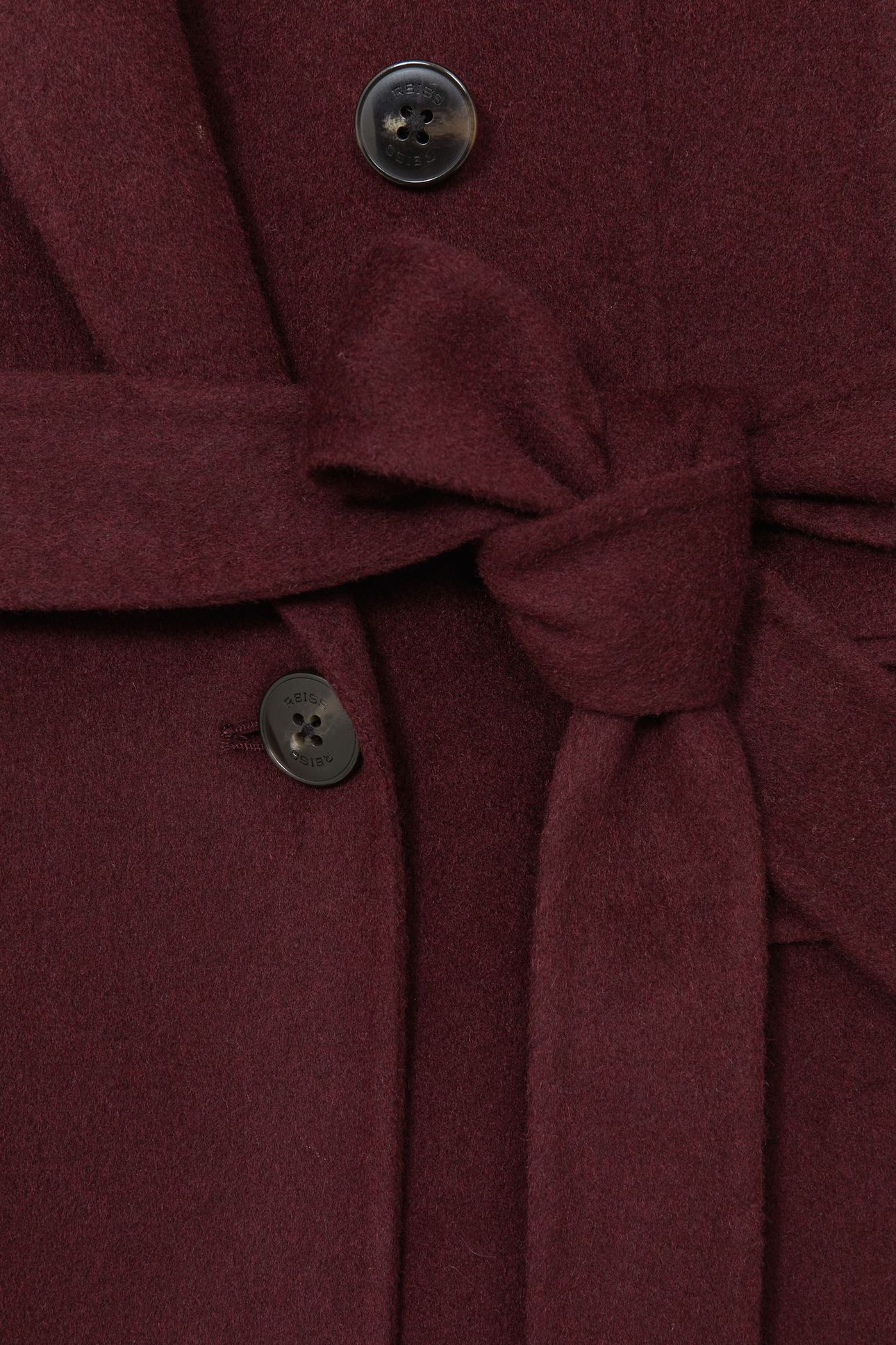 DB BLINDSEAM COAT BURGUNDY 6