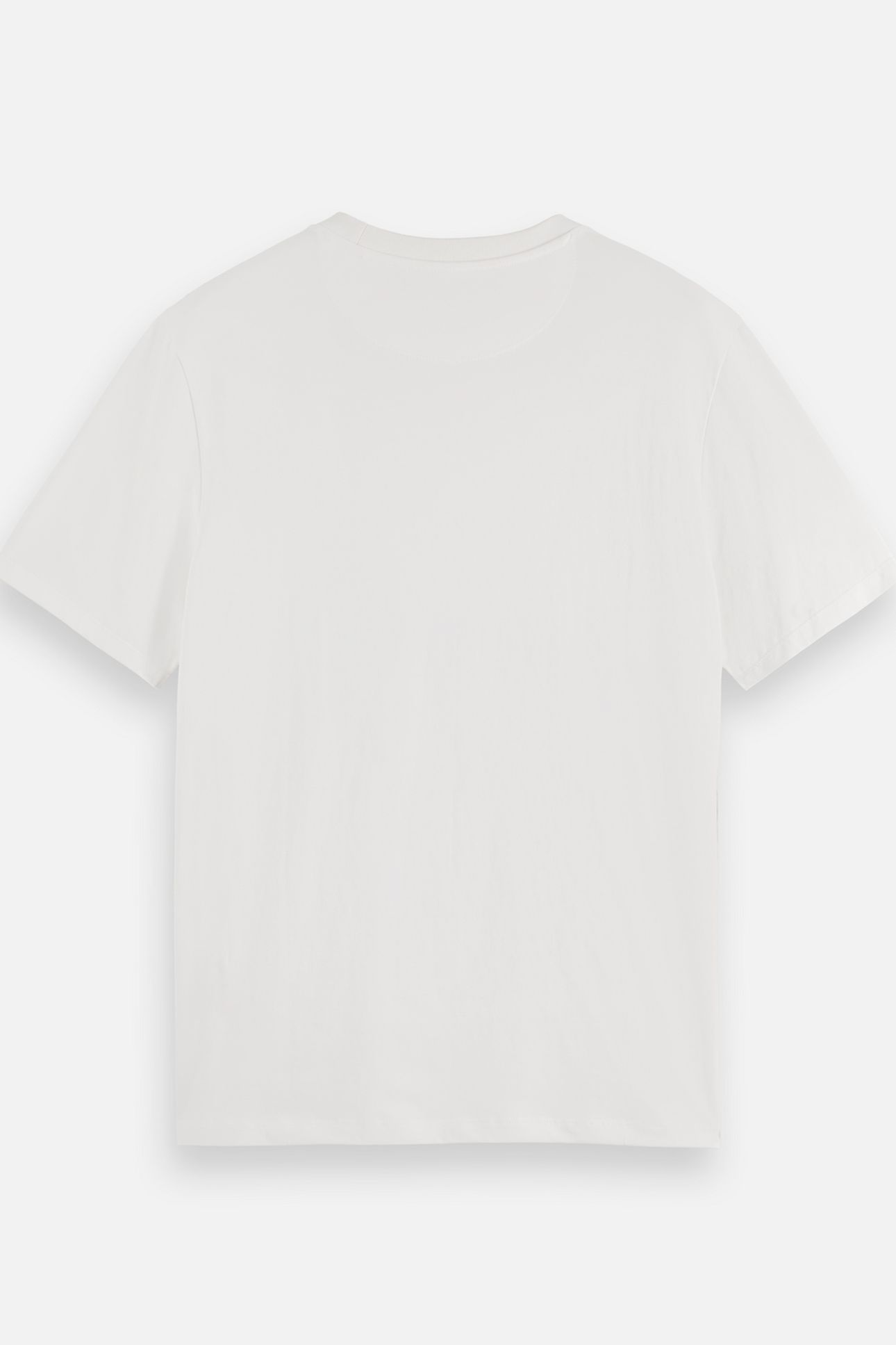 CHEST LOGO REGULAR-FIT T-SHIRT WHITE TRADITIONAL 4