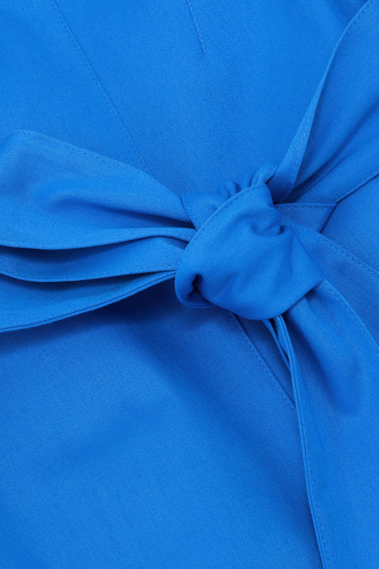 BELTED MIDI DRESS BLUE 6
