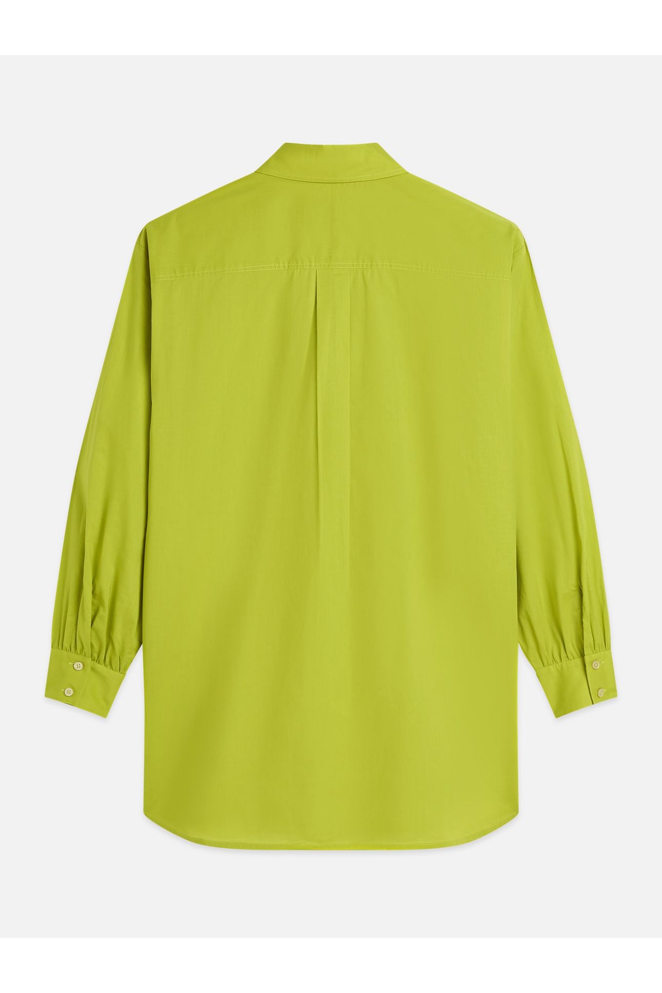 COTTON VOILE OVERSIZED SHIRT GREEN OASIS 5