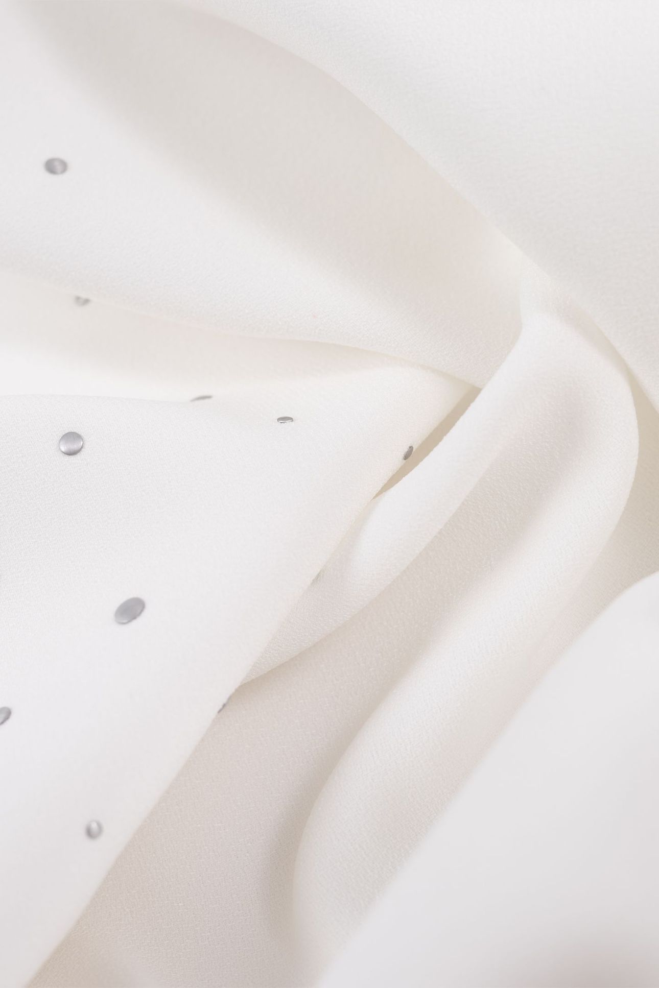 ECRU BLOUSE WITH STUD DECORATION 2