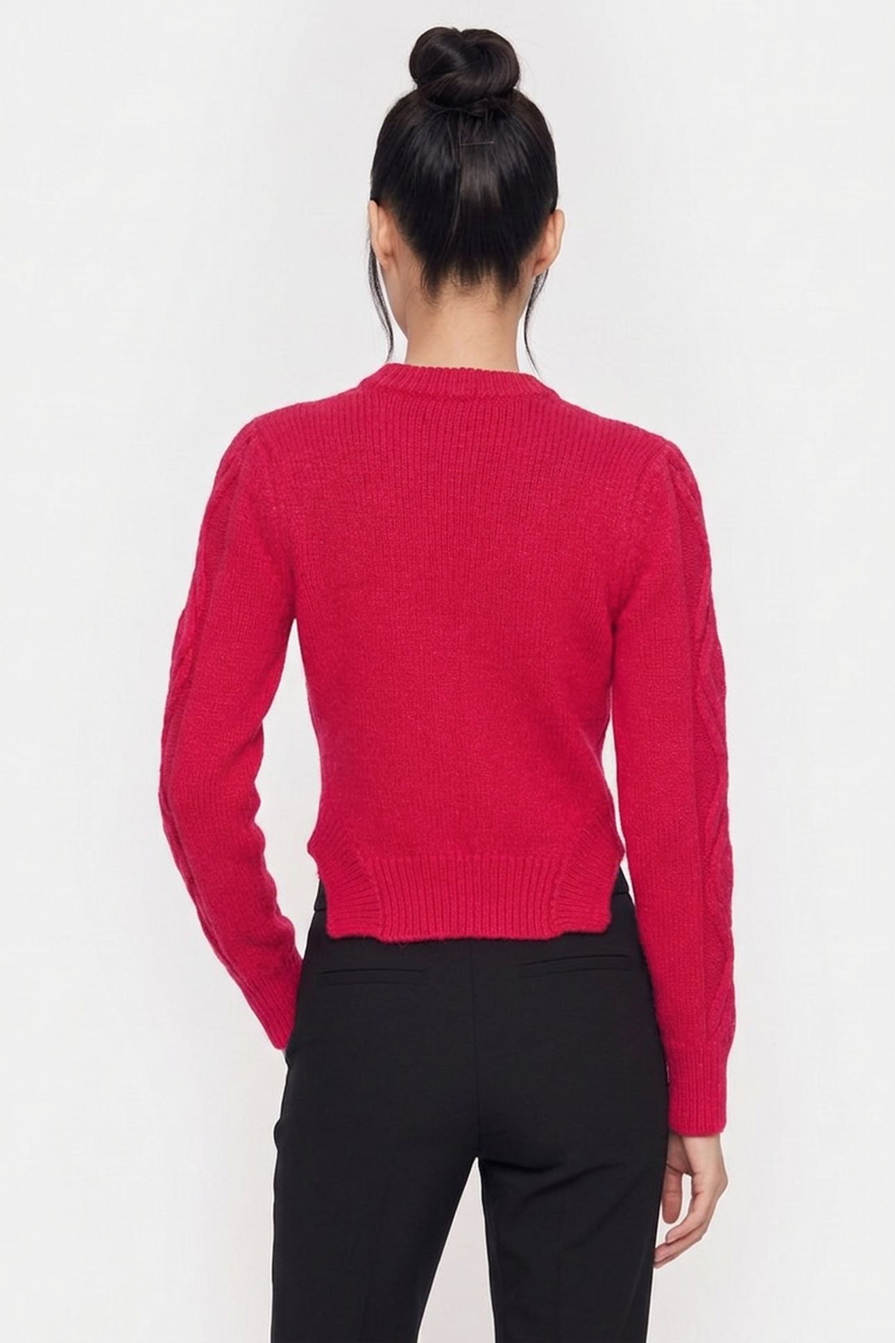 ELVY SWEATER FUCHSIA 2