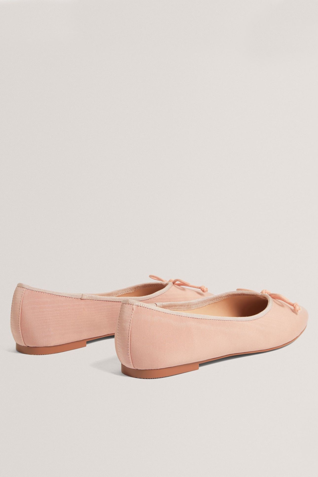 SATIN BALLET FLAT PINK 3
