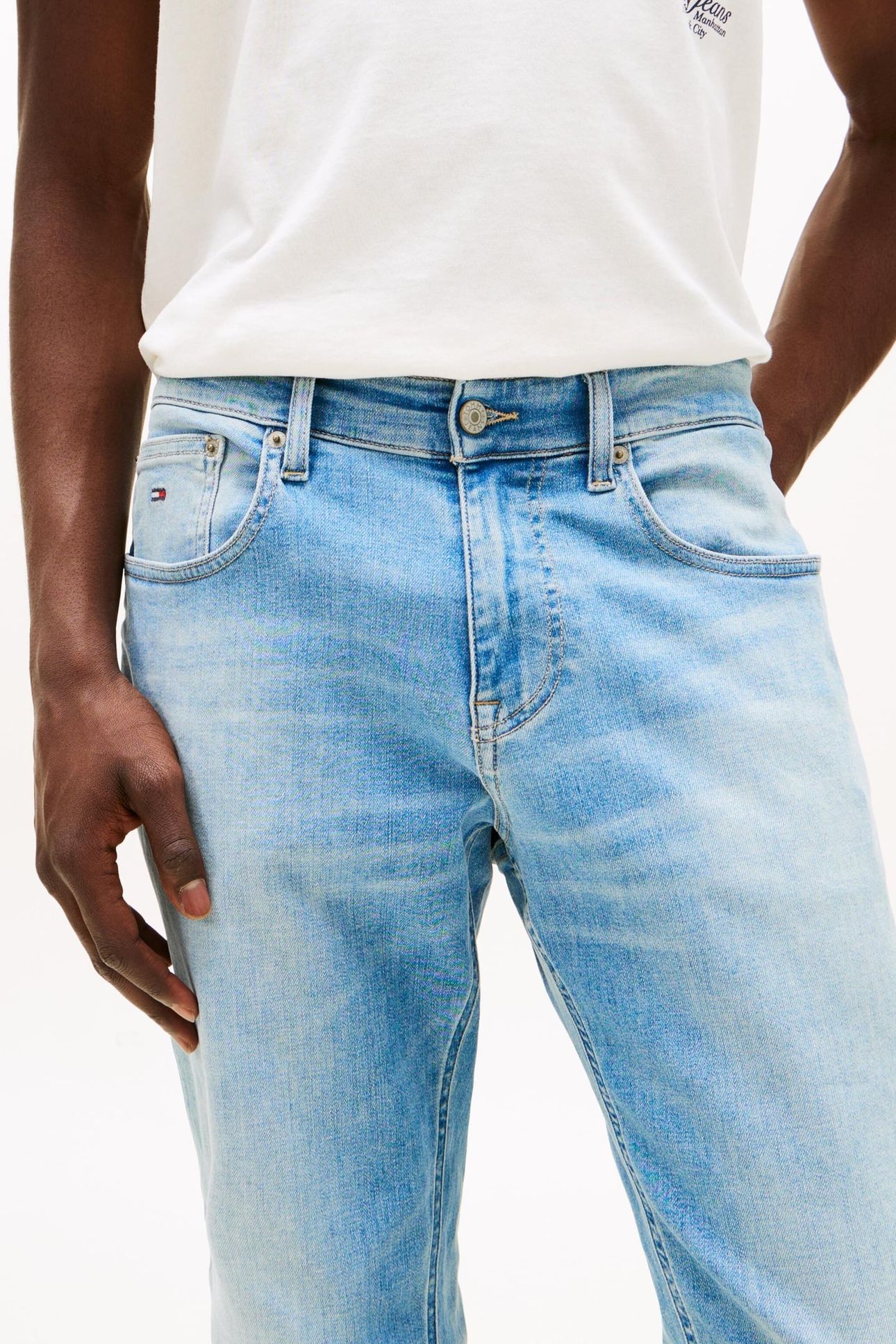 SCANTON SLIM CI1239 DENIM MID LIGHT BLUE 5