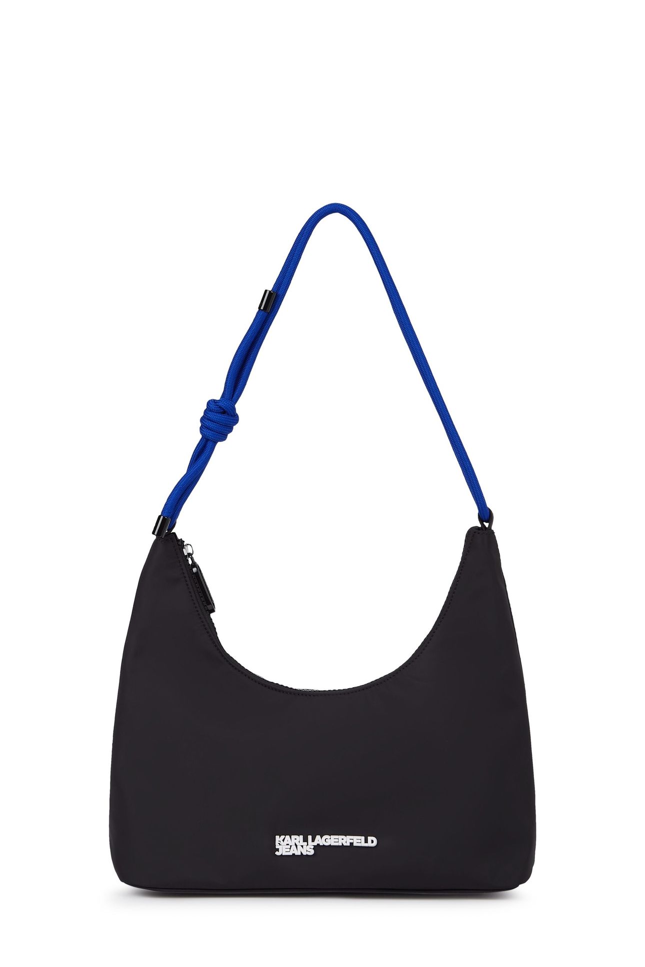 KLJ CORD NYLON SHOULDER BAG BLACK 2