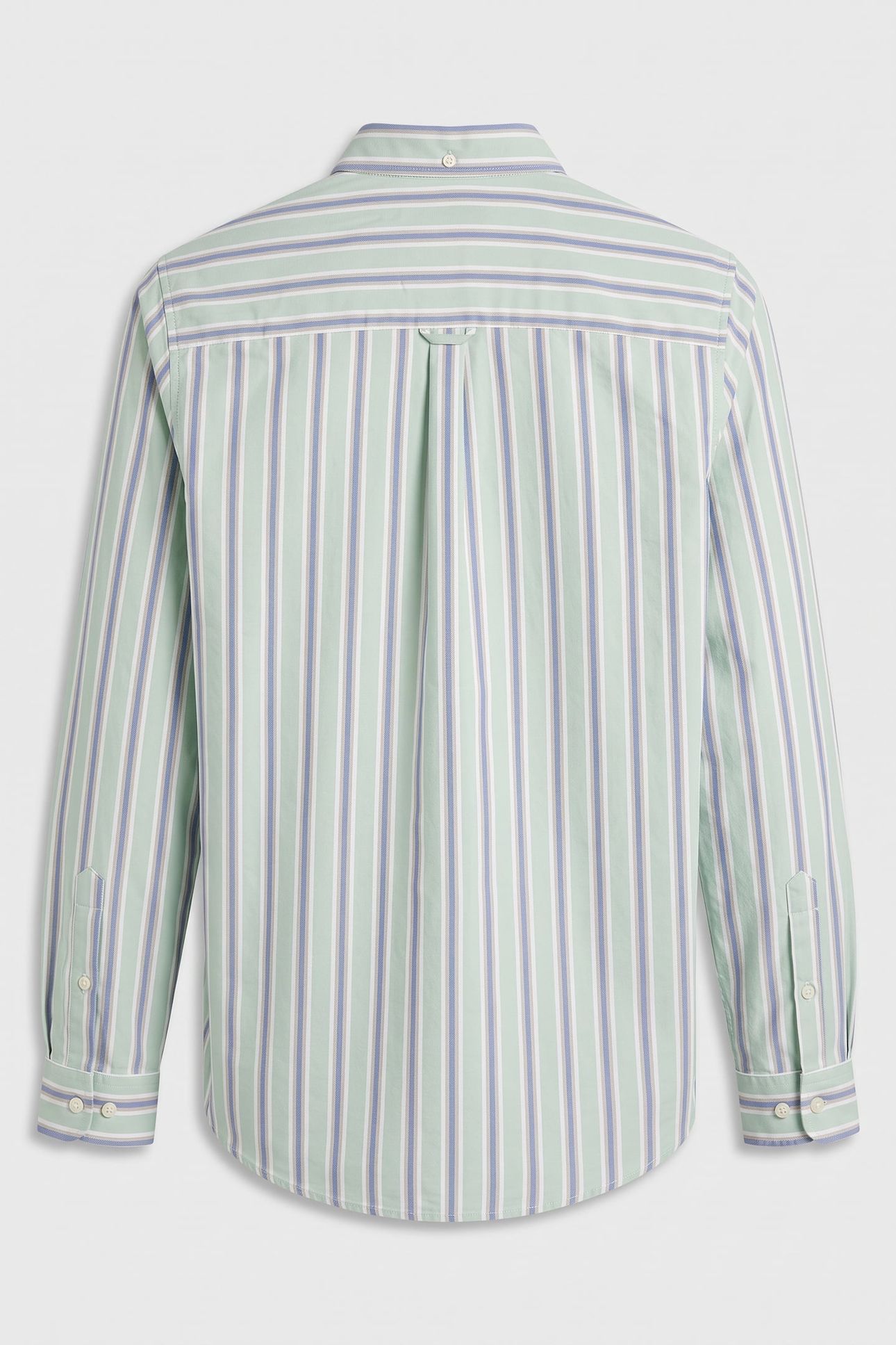 TEEN BOYS SEASONAL STRIPE SHIRT TURQUOISE 2