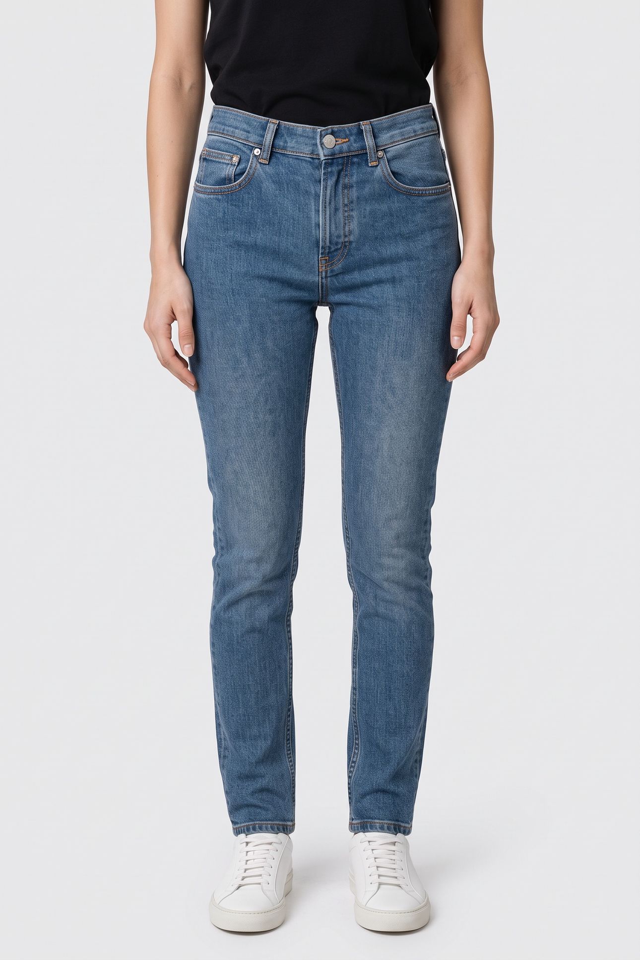 UNISEX SMALL STANDARD WASHED INDIGO 1