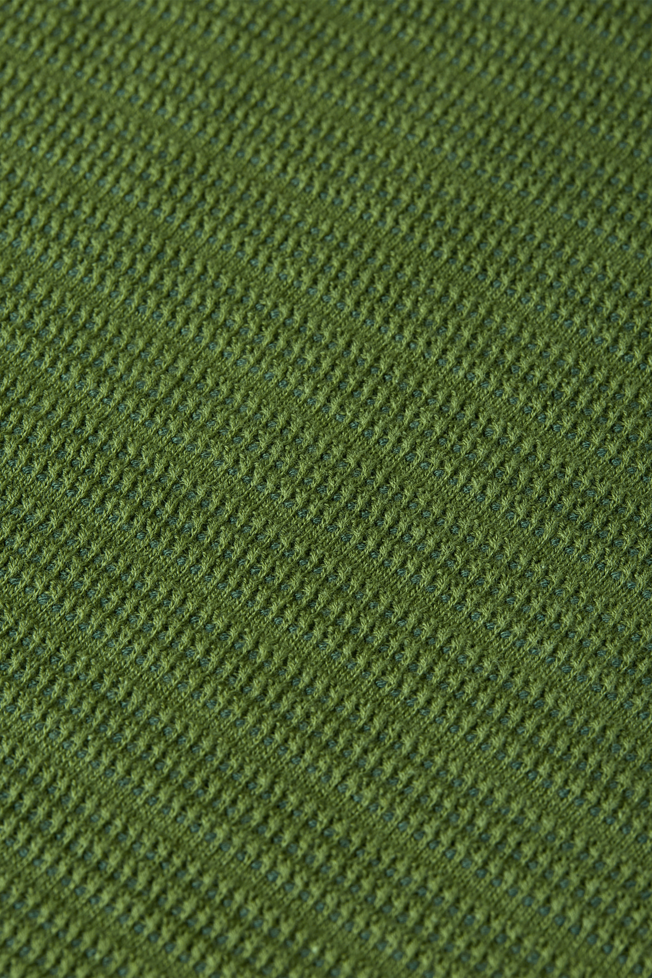 STRUCTURED KNITTED REGULARFIT POLO DARK GREEN 3